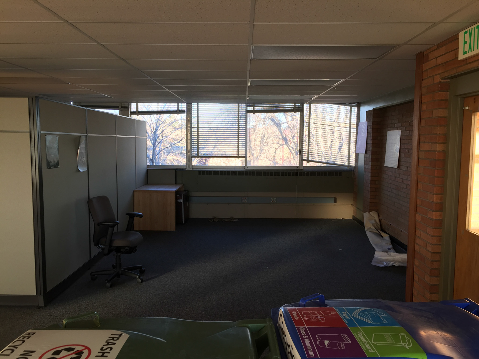 Workspace, third floor of the NE wing