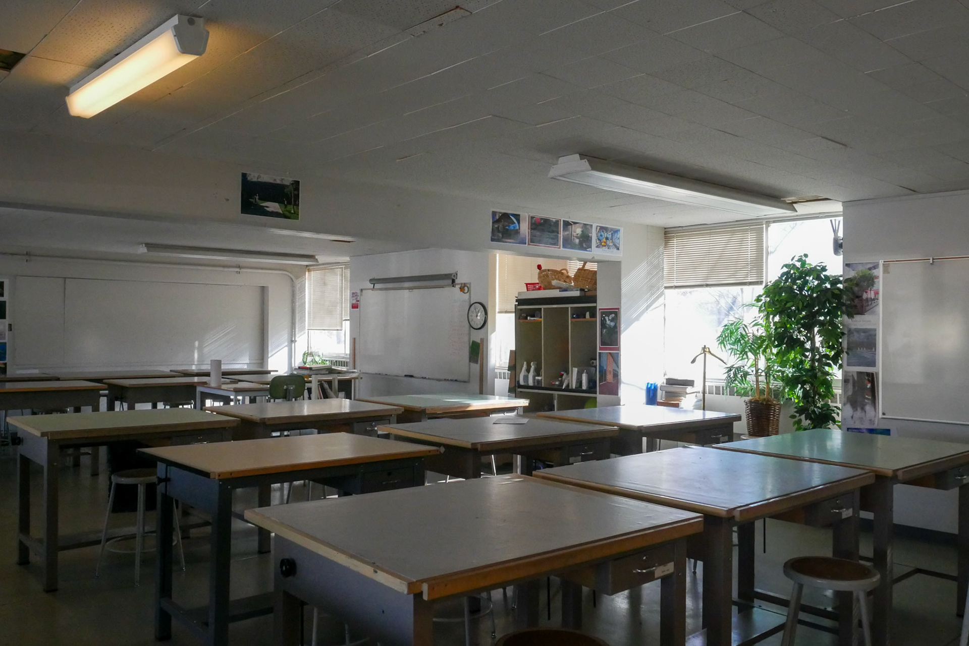 Classroom, first floor of the SW wing