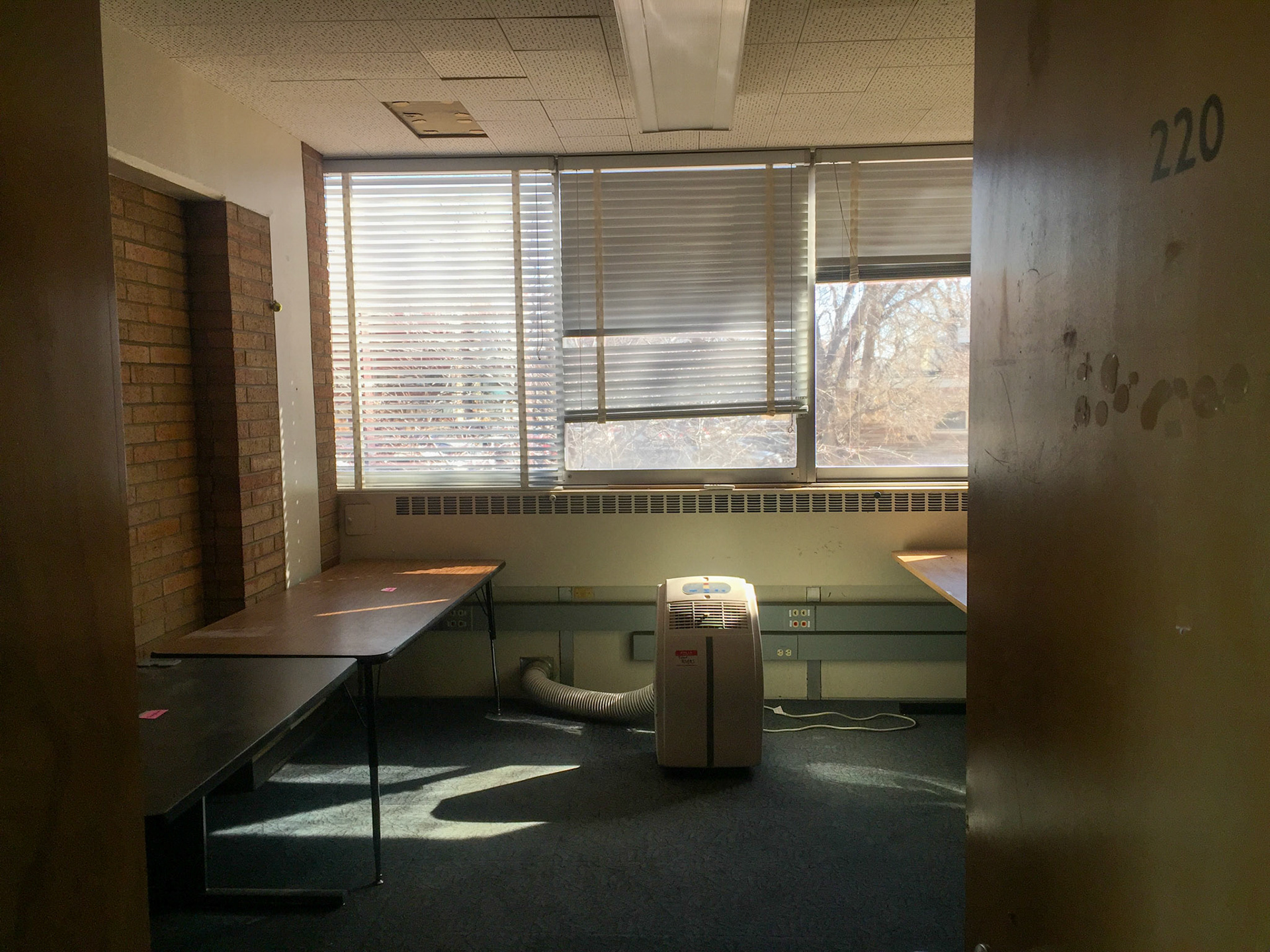 Office, second floor of the NE wing