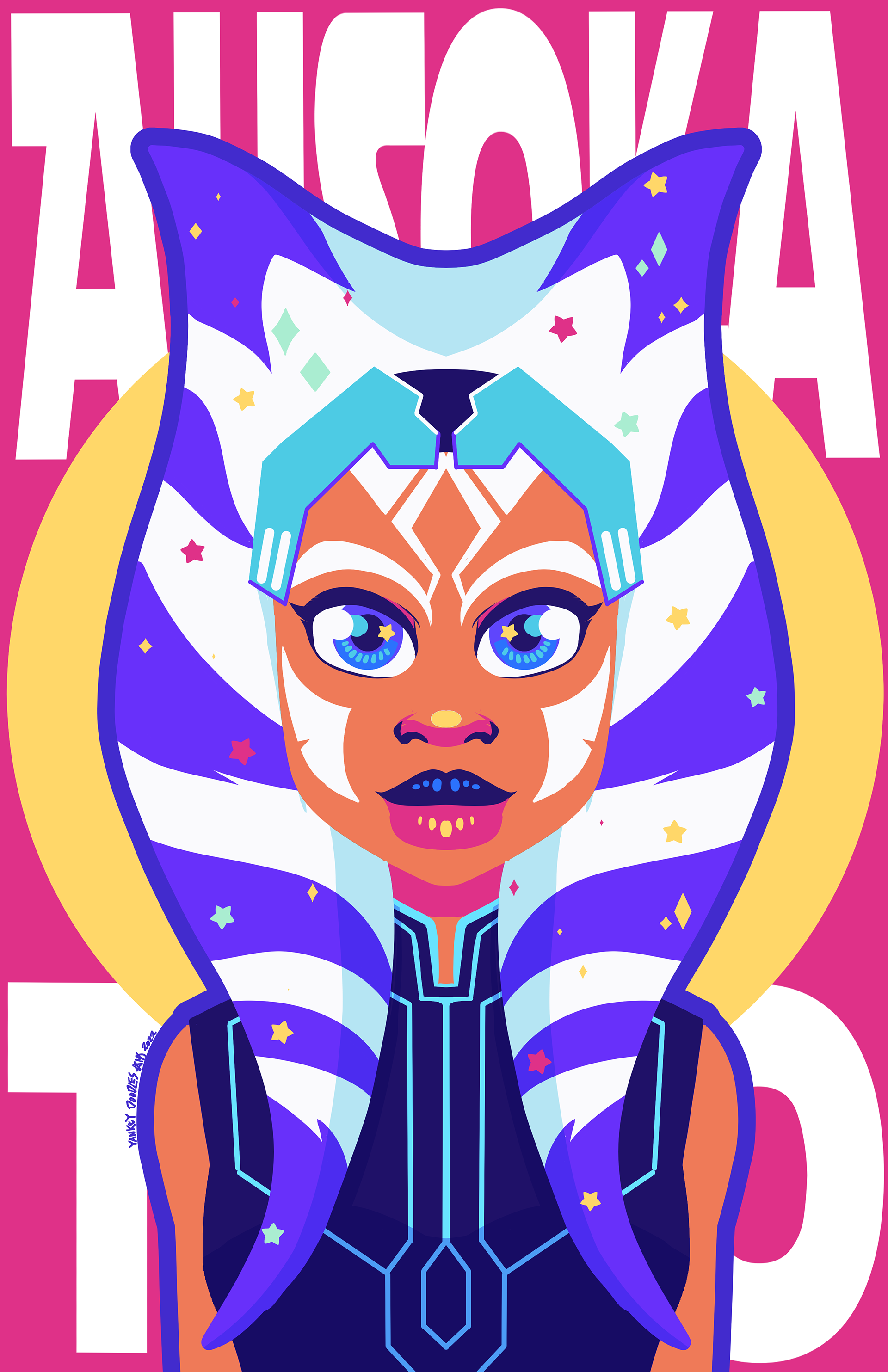 Ahsoka Print Design