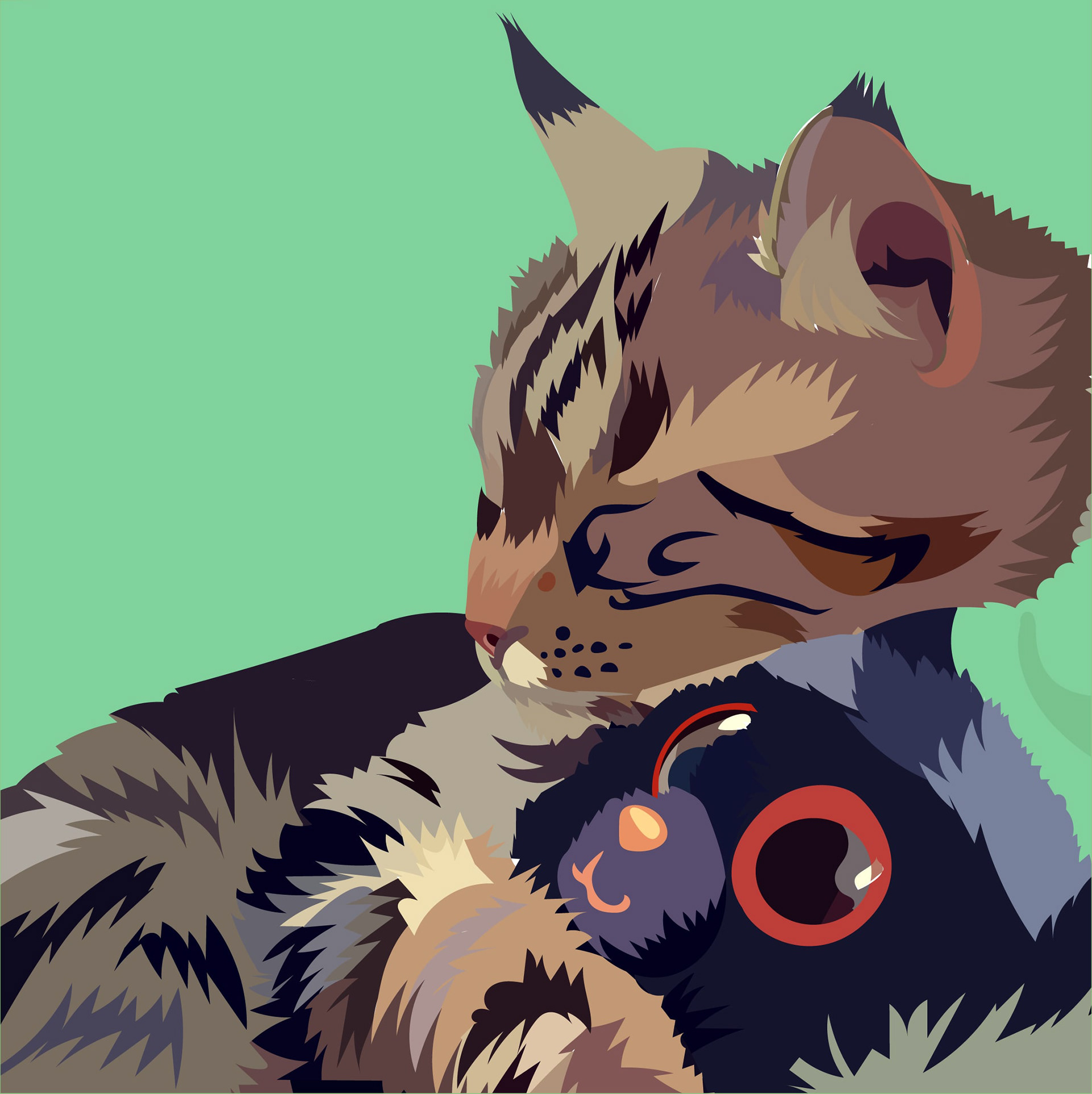 Pet Portrait of my cat