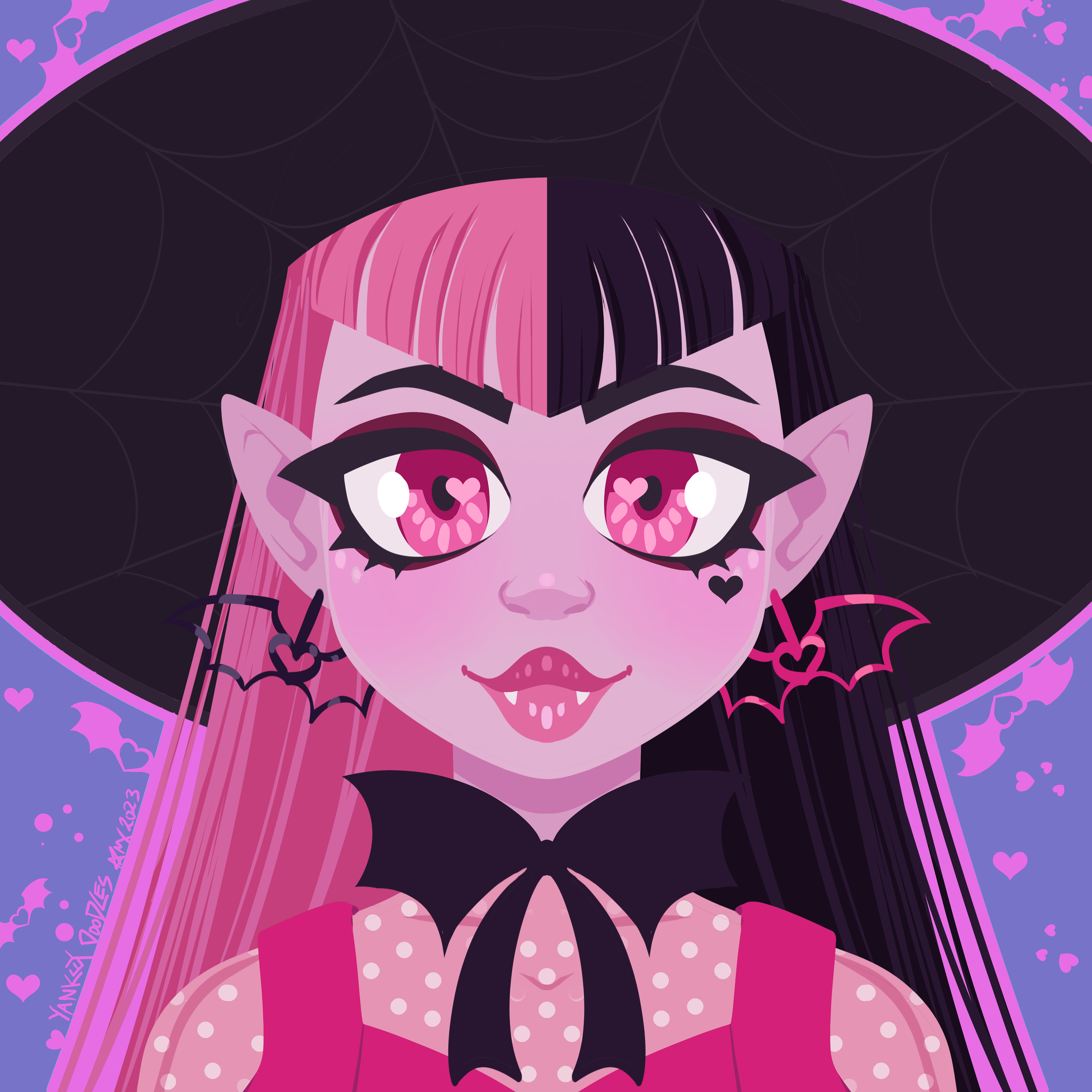 Monster High Draculaura Print Design