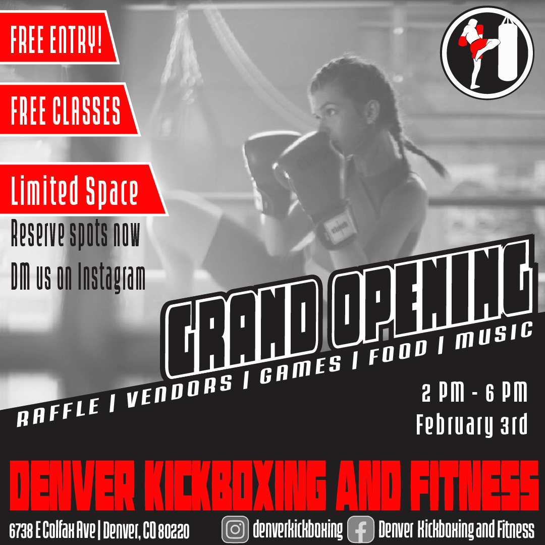Ad I designed for a local Kickboxing Company