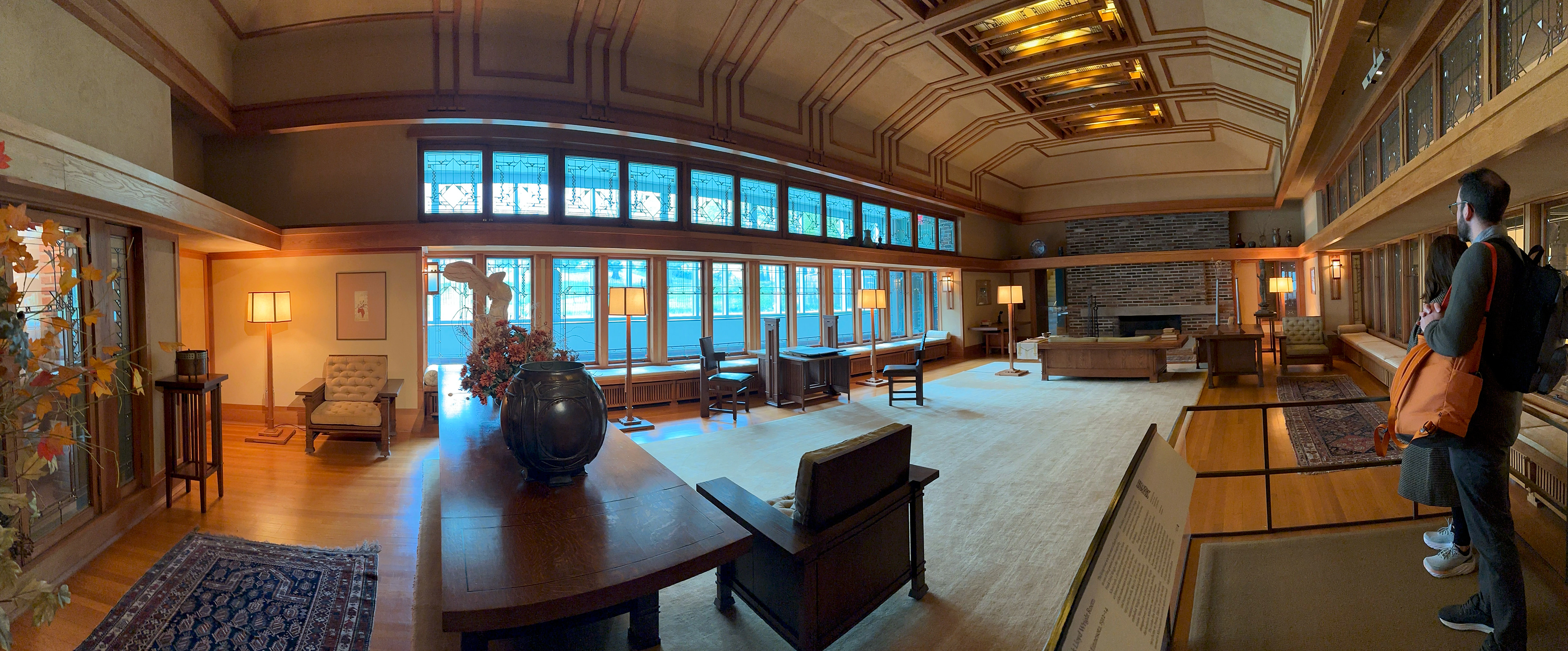 The Frank Lloyd Wright room.