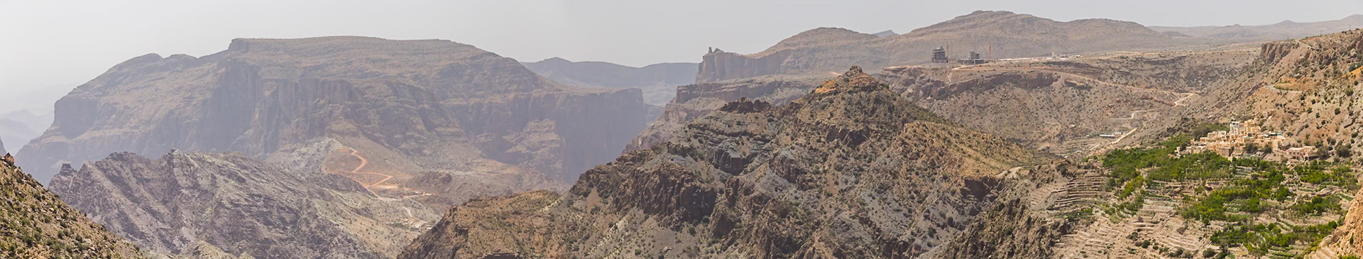 View from Jabal Akhdar, Oman