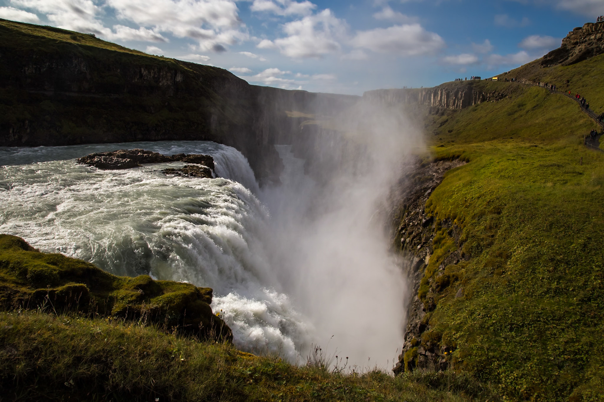 Gullfoss Waterfall, Blaskogabyggd, iceland [Aug 2018]