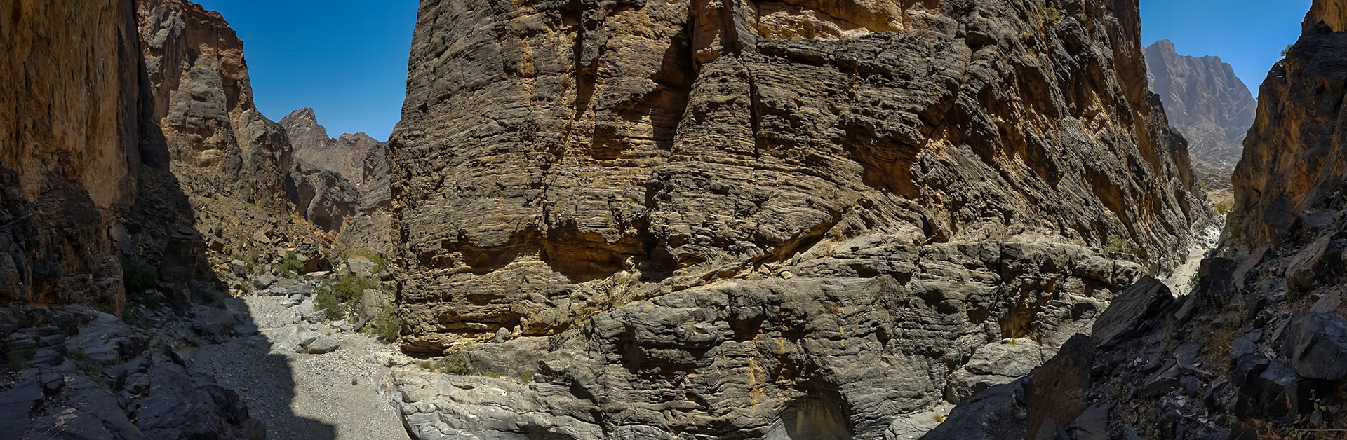 Canyon in Jebel Shams, Oman