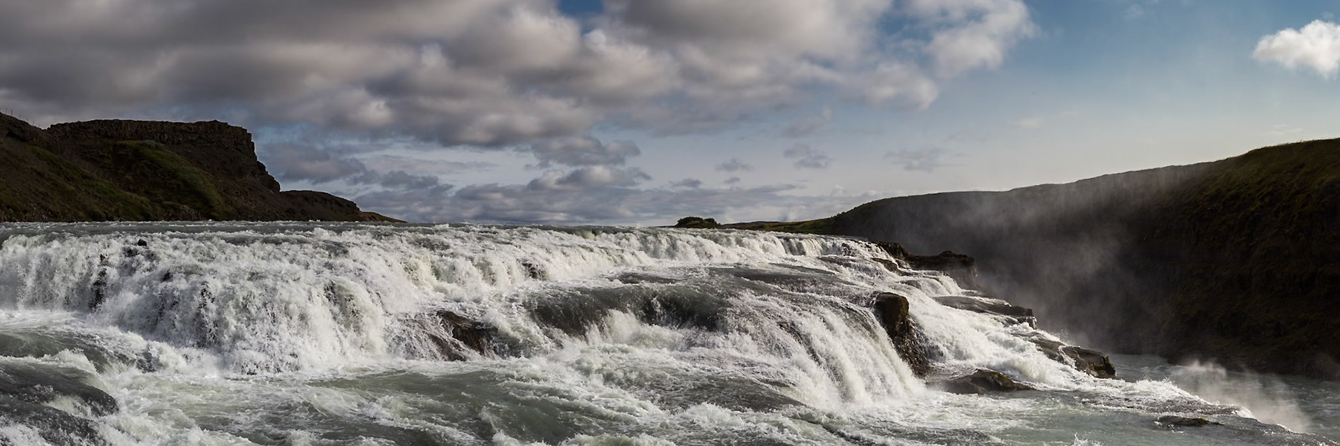 Gullfoss Waterfall, Blaskogabyggd, iceland [Aug 2018]