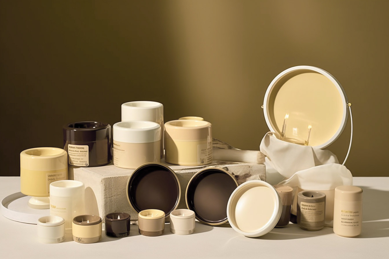 AI generated image of cosmetic products