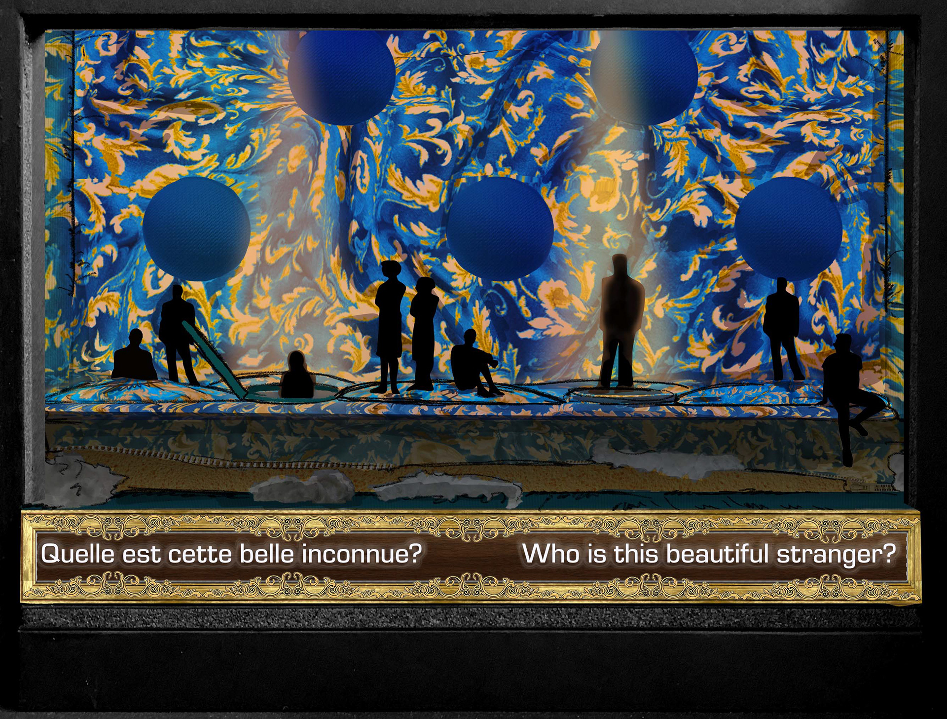 ACT 2 SCENE 1 | A MYSTERIOUS BEAUTY ARRIVES TO THE BALL