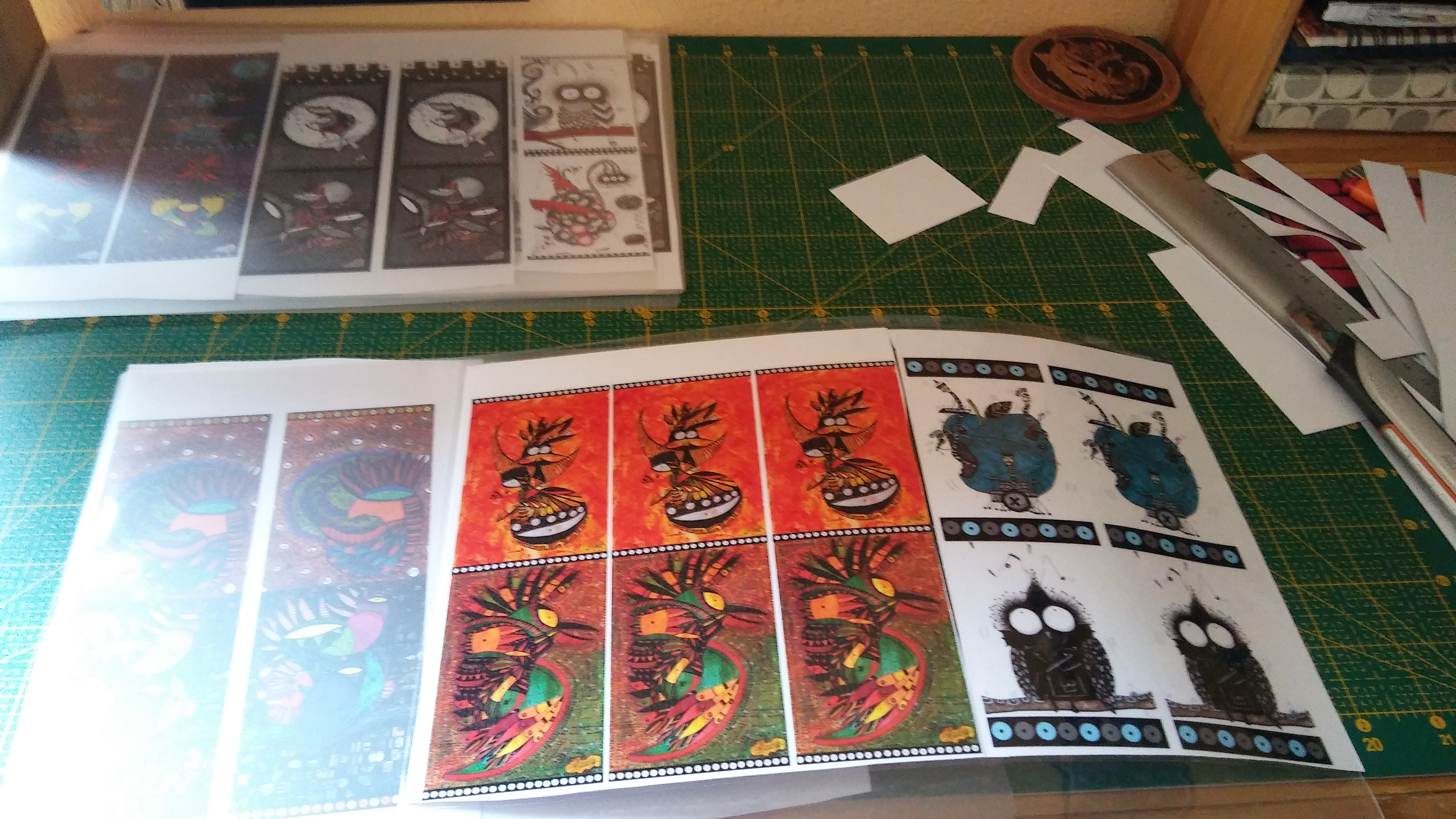 Marque-pages: impression