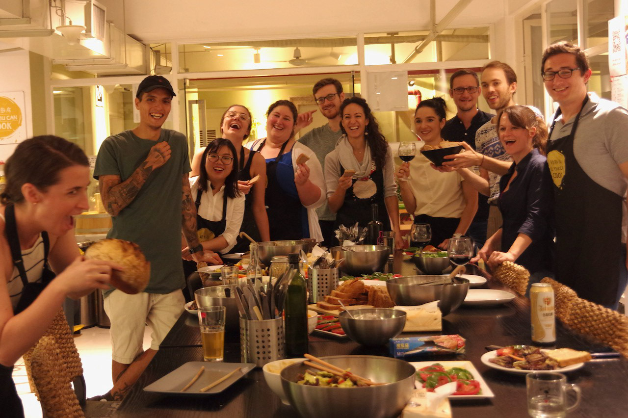 My sourdough bread workshop in Shanghai
