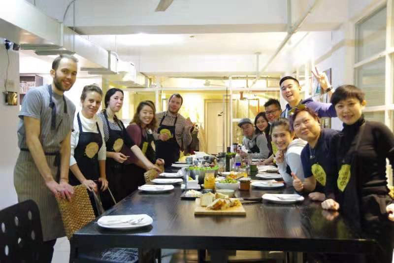 My sourdough bread workshop in Shanghai