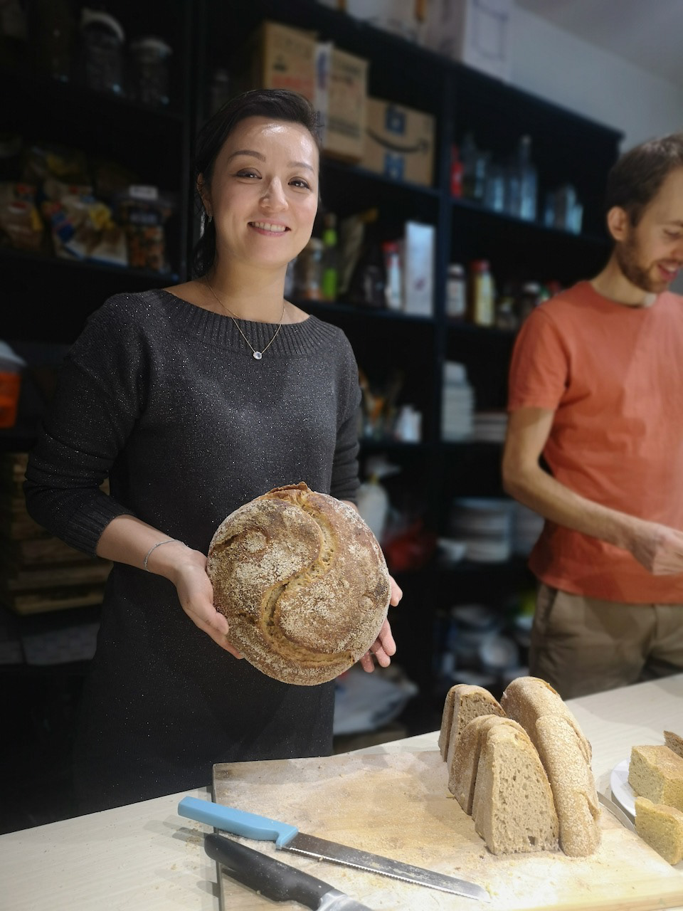 My sourdough bread workshop in Shanghai