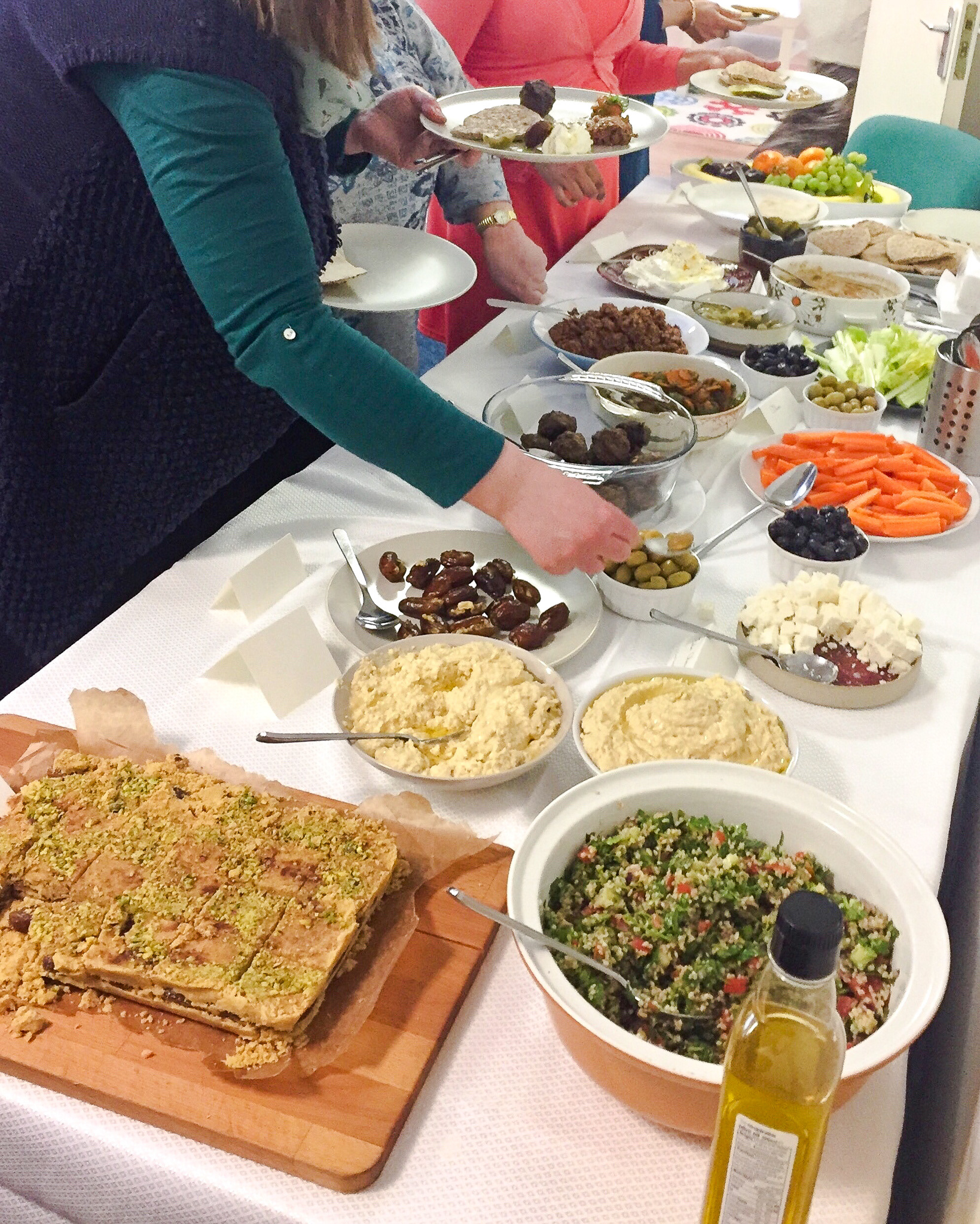 Middle-eastern catering for Volunteer Dundee