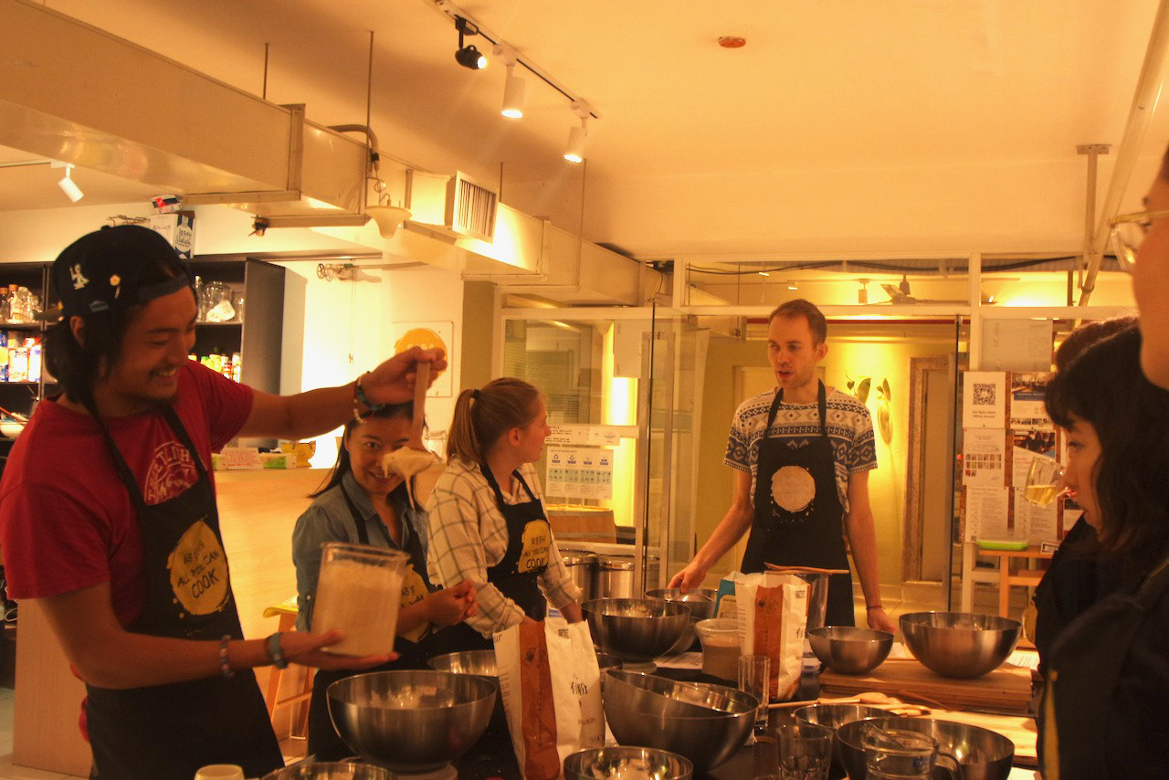 My sourdough bread workshop in Shanghai