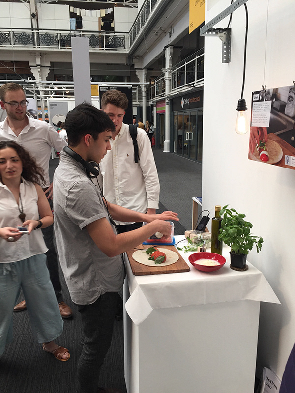 Chef app exhibited in Dundee & London
