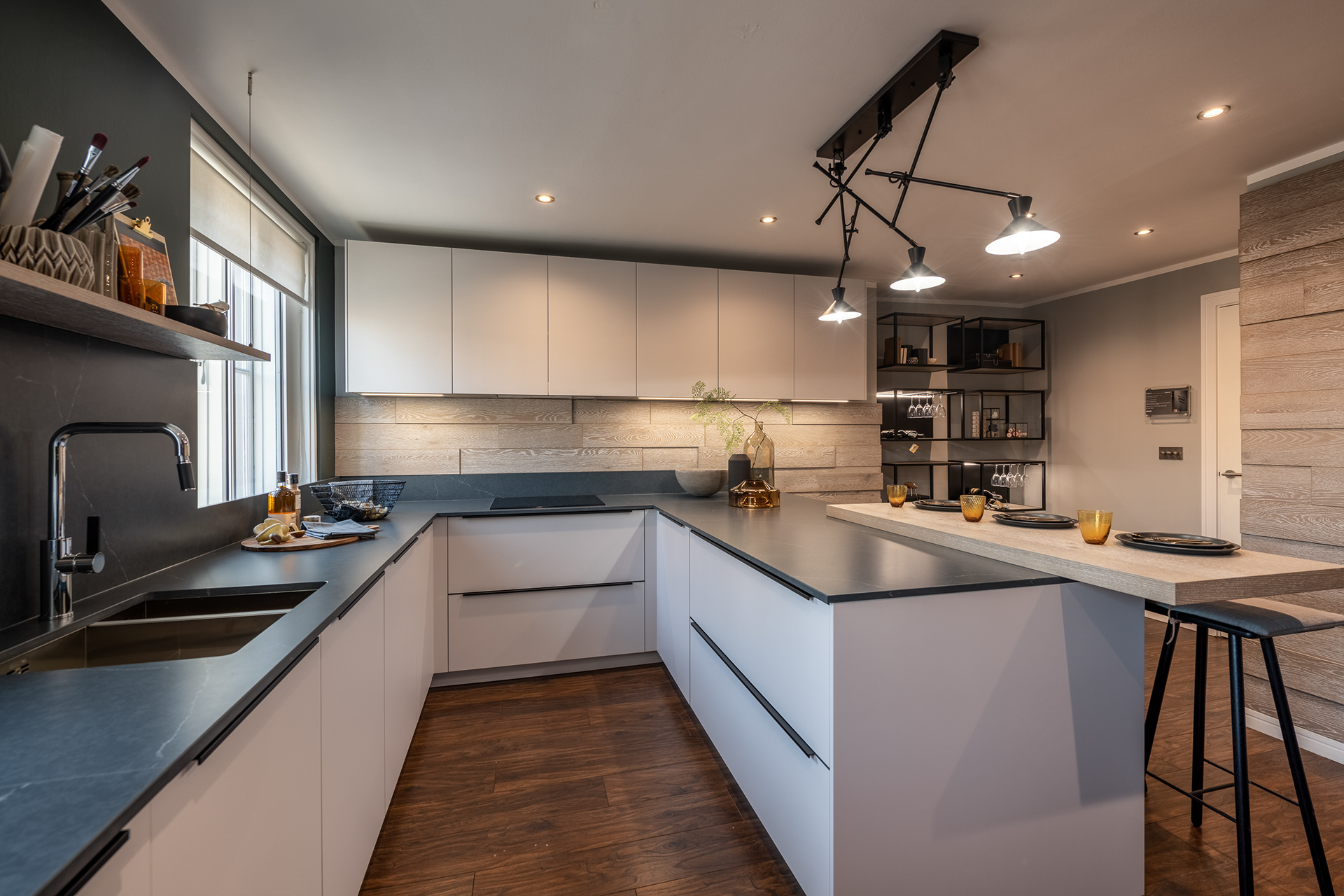 Häcker Kitchen Showroom by London based comercial photographer - Marcin Noga