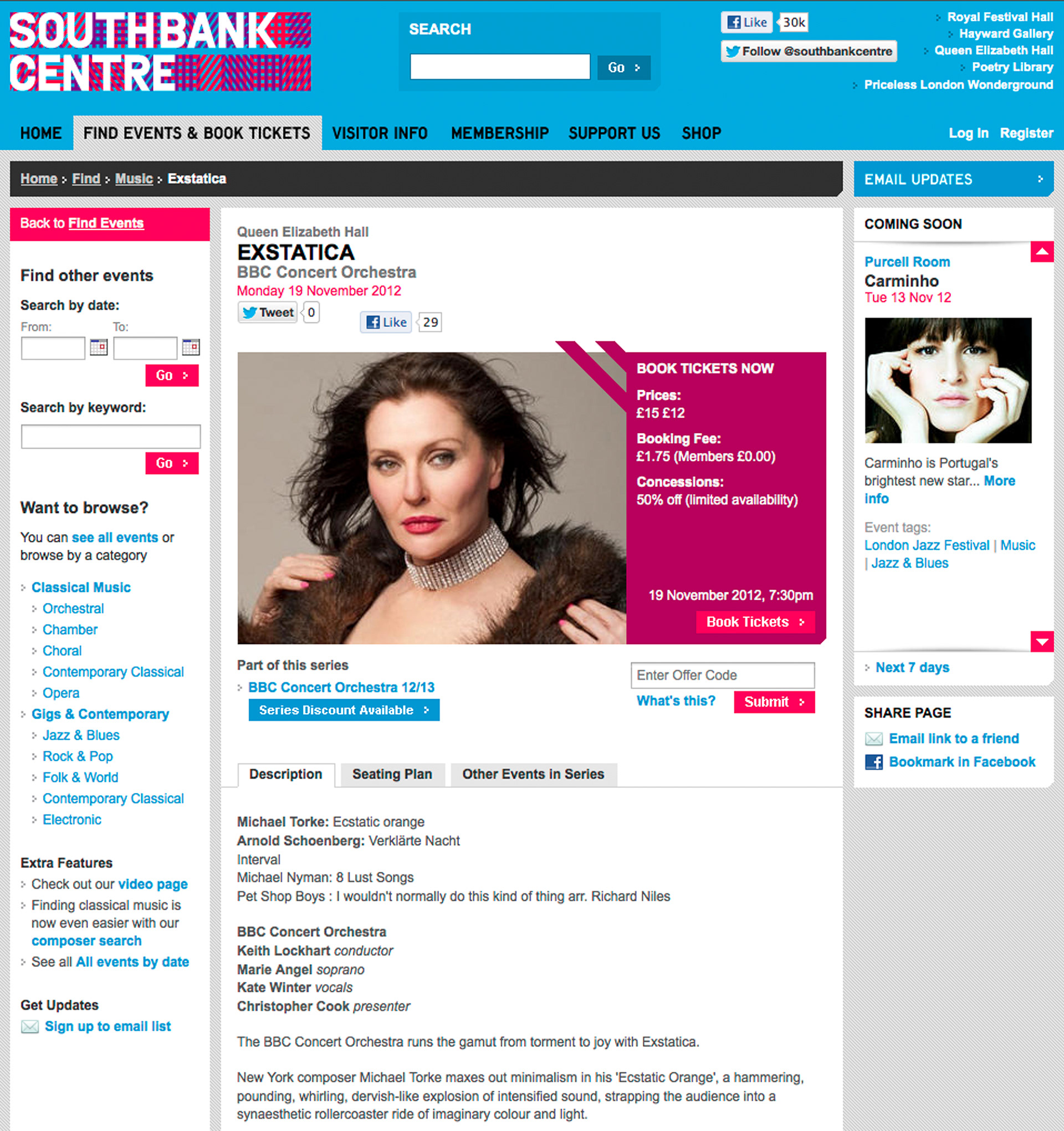 marcin noga, exhibition, property, London, architecture, interior design, property marketing, property photographer, marketing, photography, architectural, commercial, editorial, magazine, professional, news, magazine, cover, website, article, publication, southbank centre, marie angel, bbc concert orchestra, queen Elizabeth hall, 