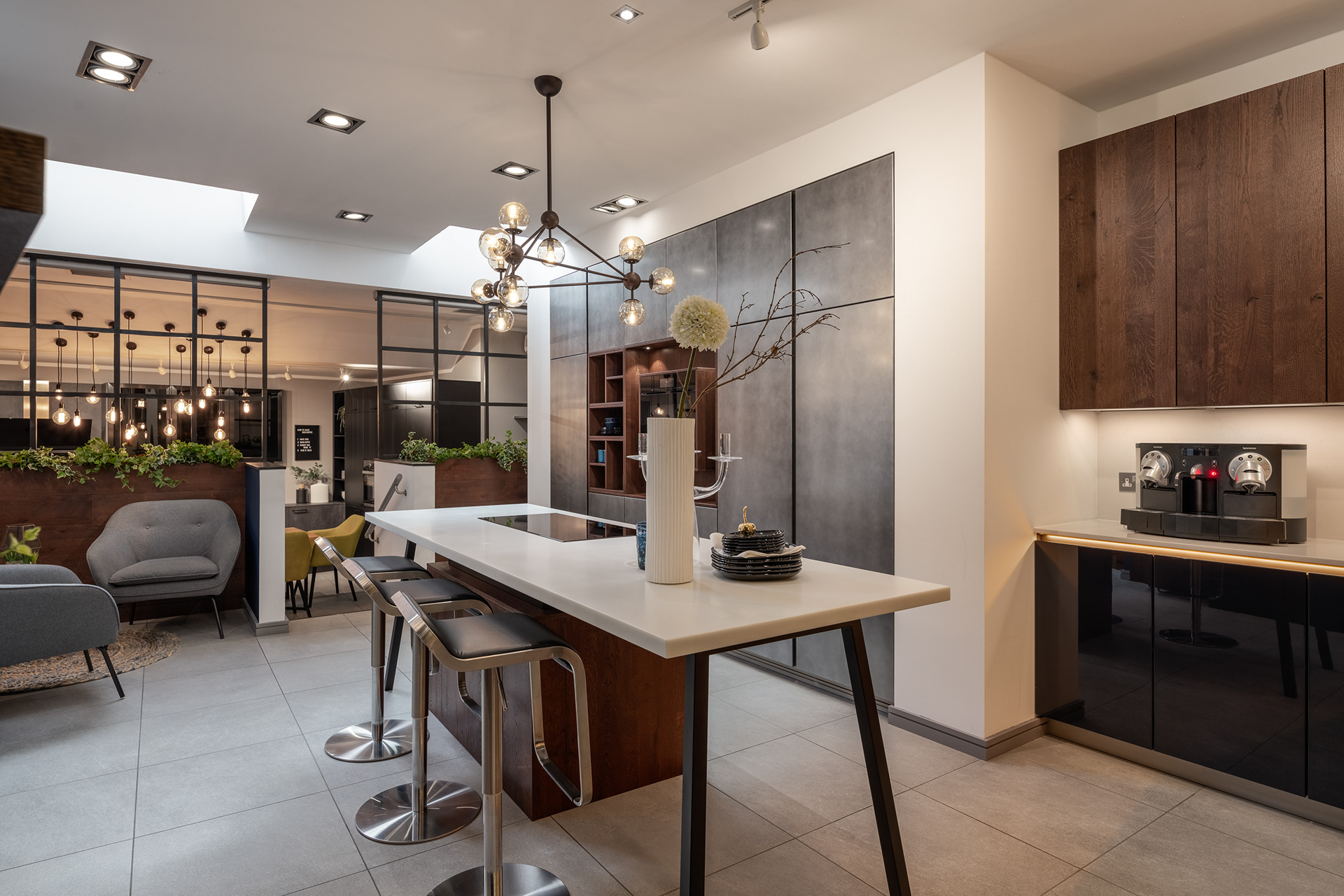 Häcker Kitchen Showroom by London based comercial photographer - Marcin Noga