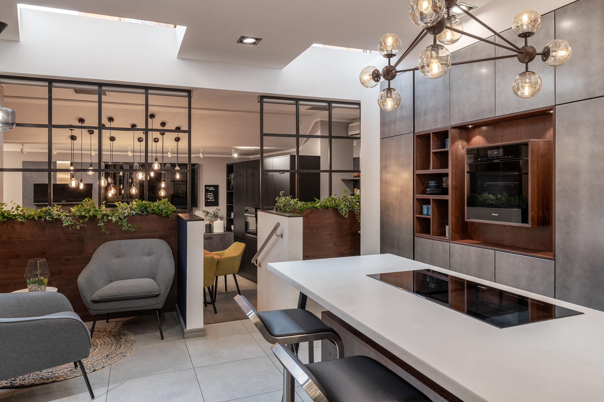 Häcker Kitchen Showroom by London based comercial photographer - Marcin Noga