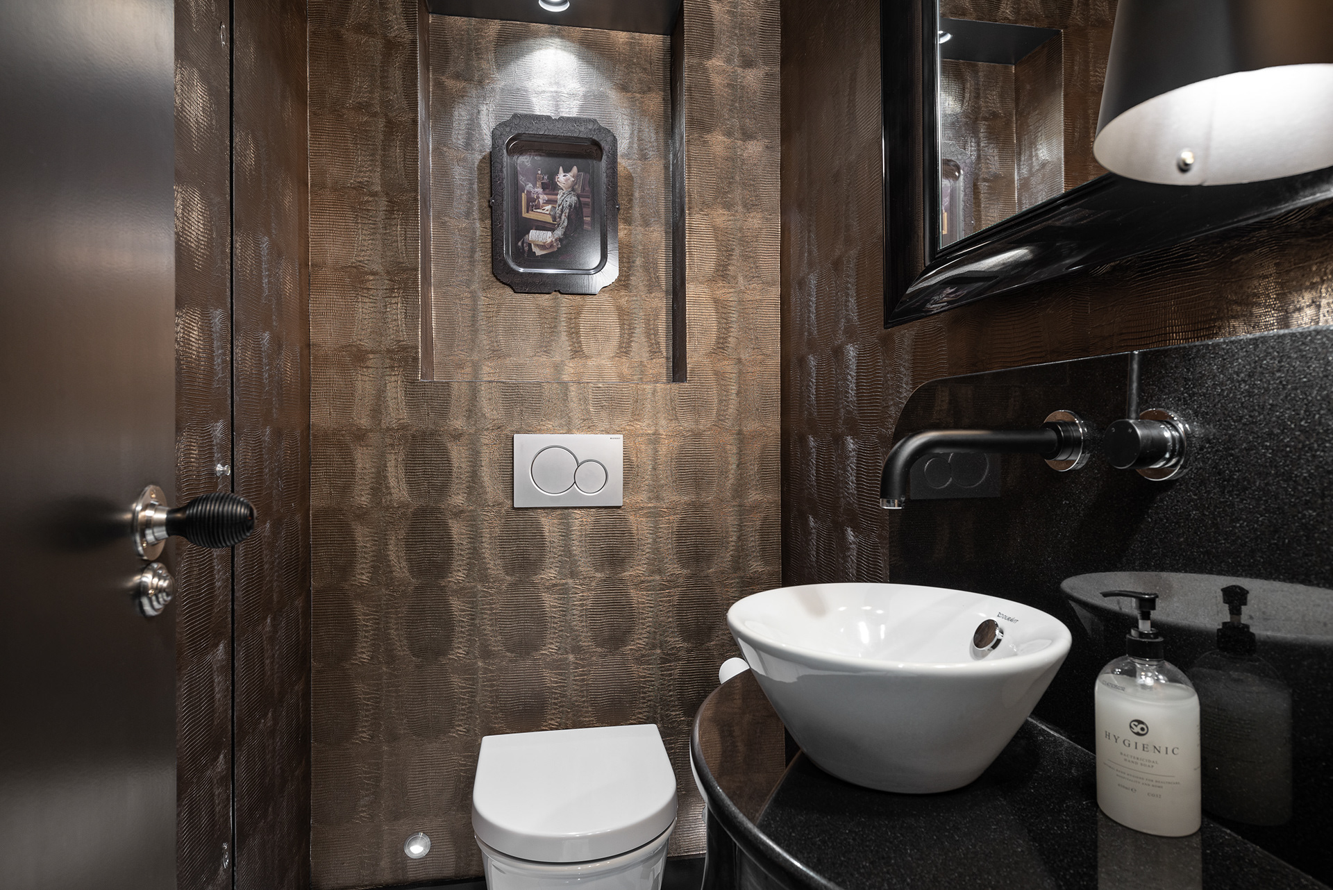 Twickenham Film Studios' private members roof bar. Photography by Marcin Noga.