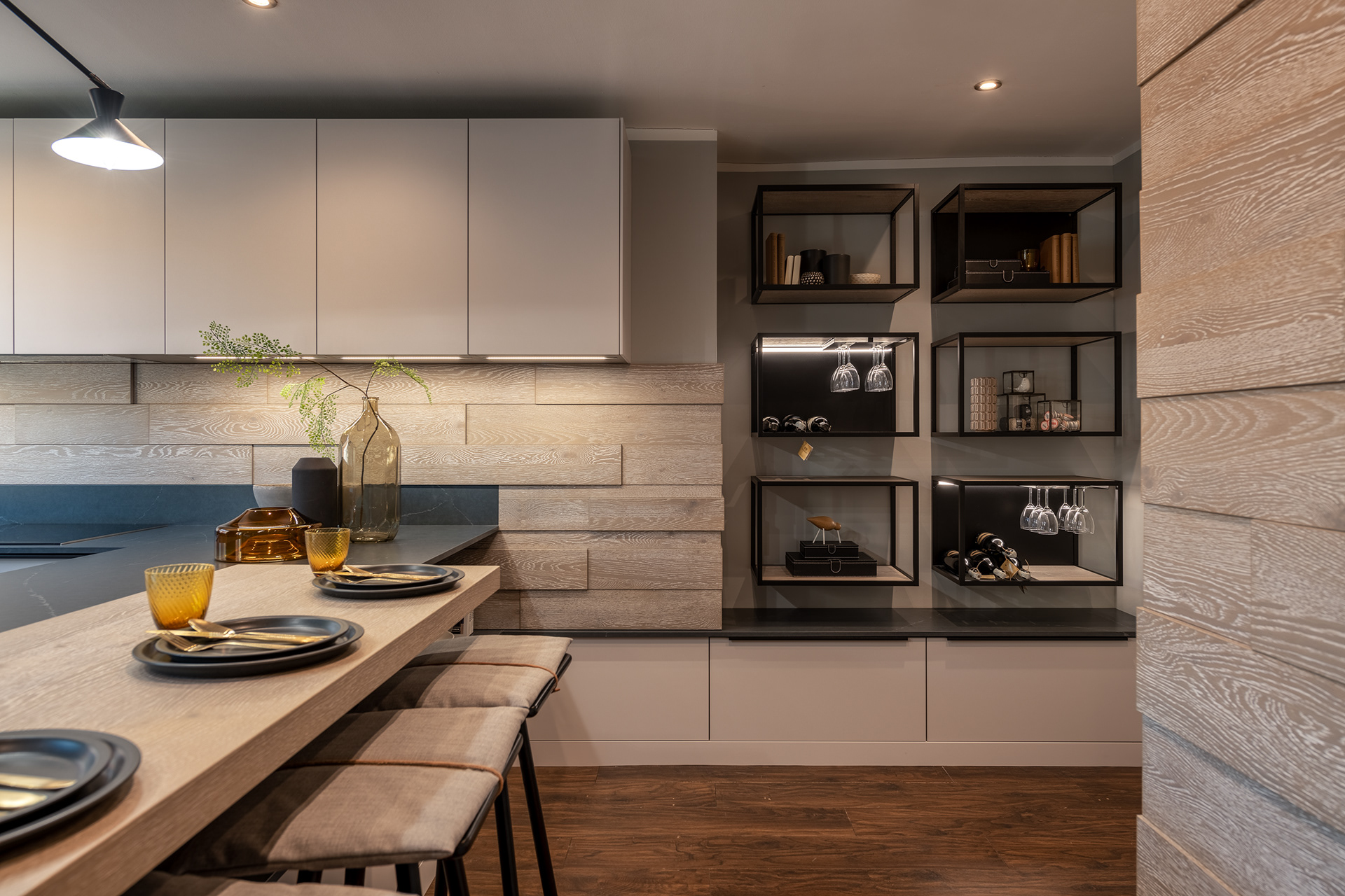 Häcker Kitchen Showroom by London based comercial photographer - Marcin Noga
