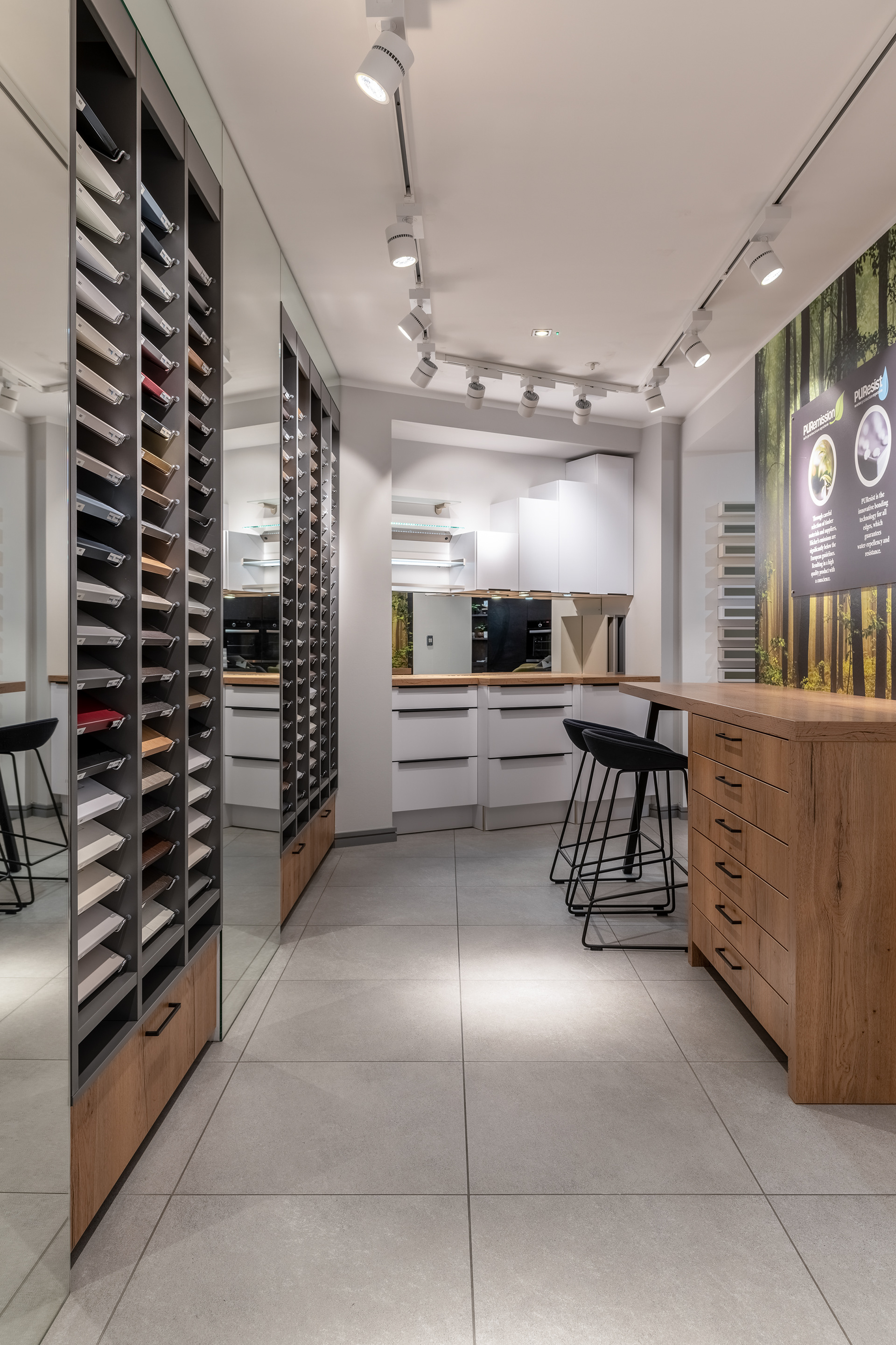 Häcker Kitchens Showroom by London based commercial photographer - Marcin Noga