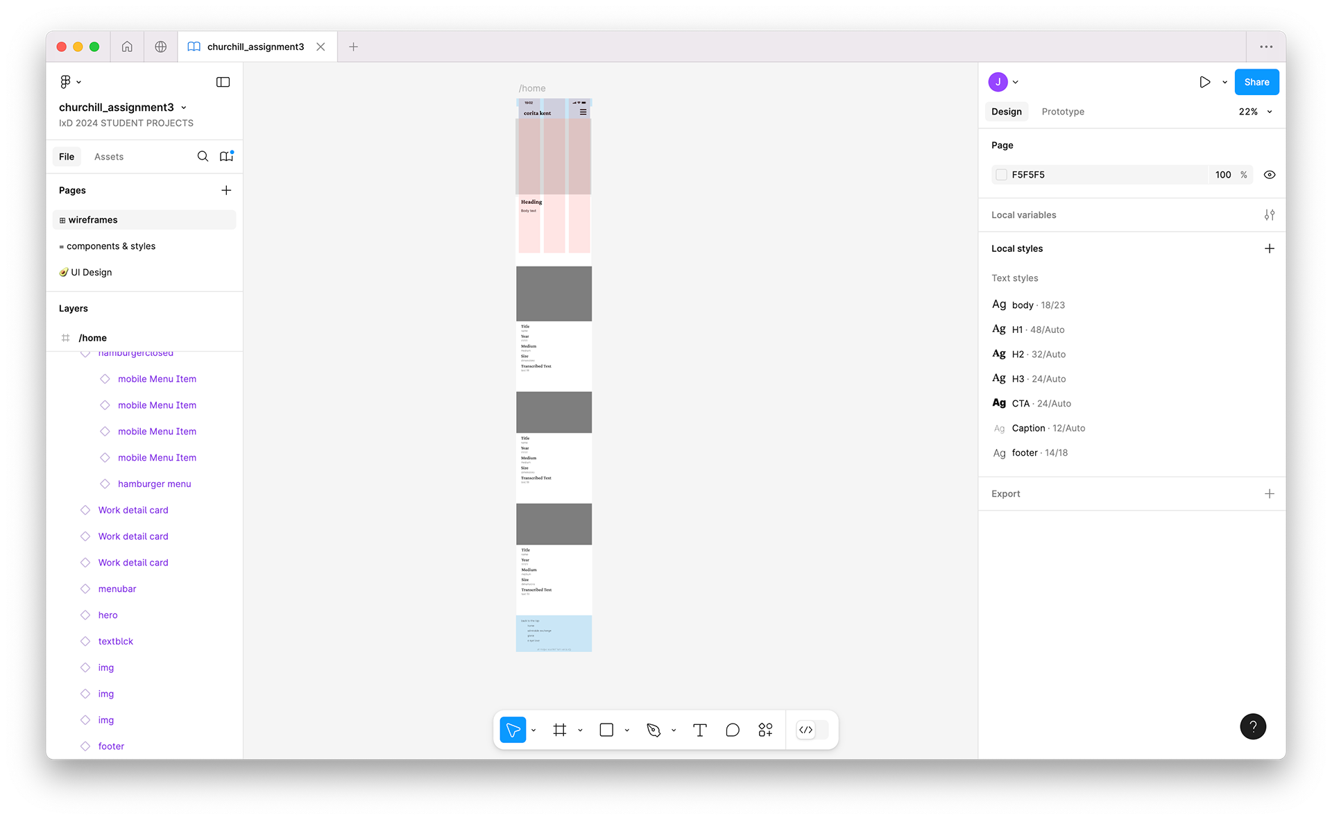 Wireframes