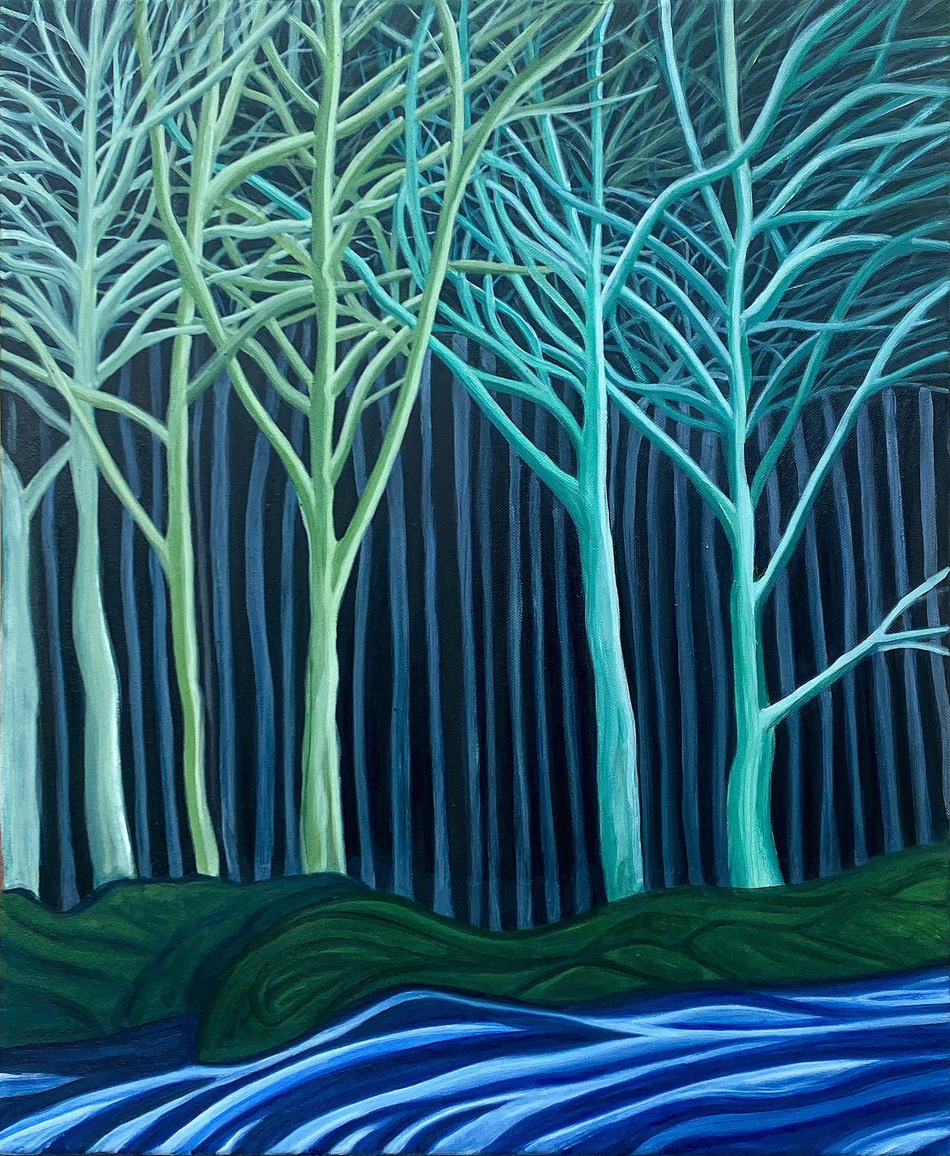 Tararuas: 50 x 60cm Oil on Canvas 08/2025