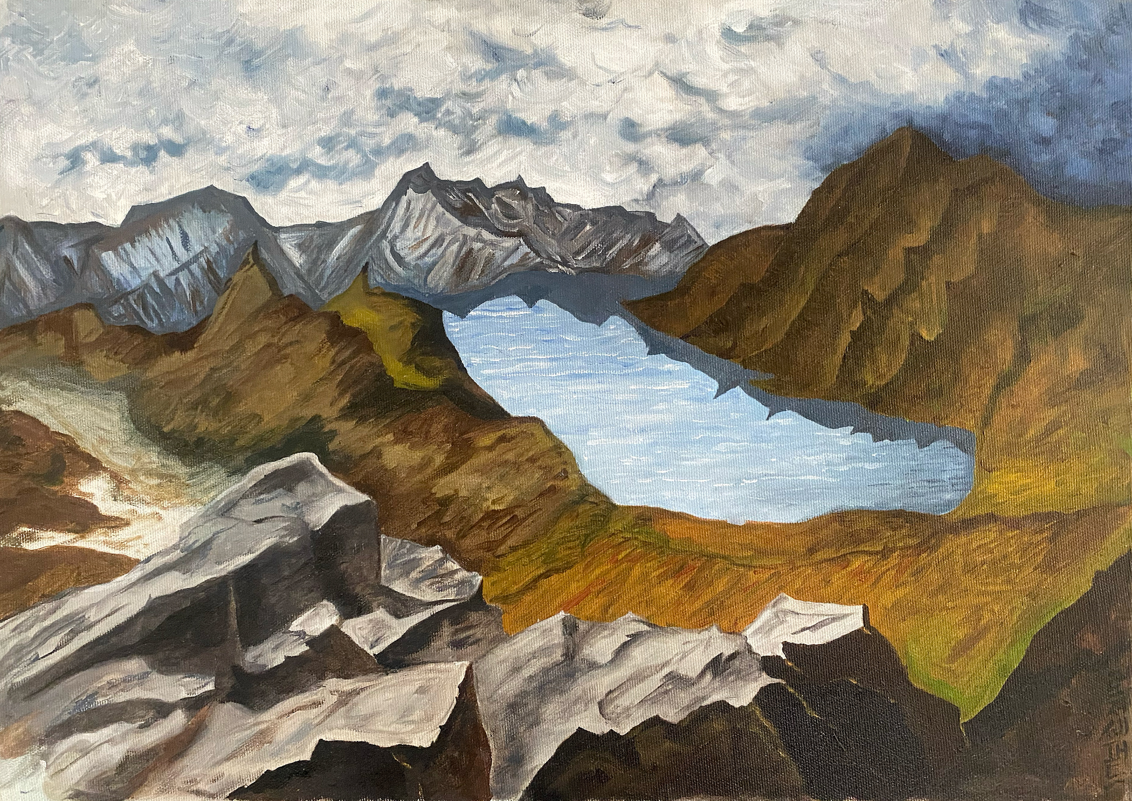 #1 Paektu-san Oil on canvas_04/2020