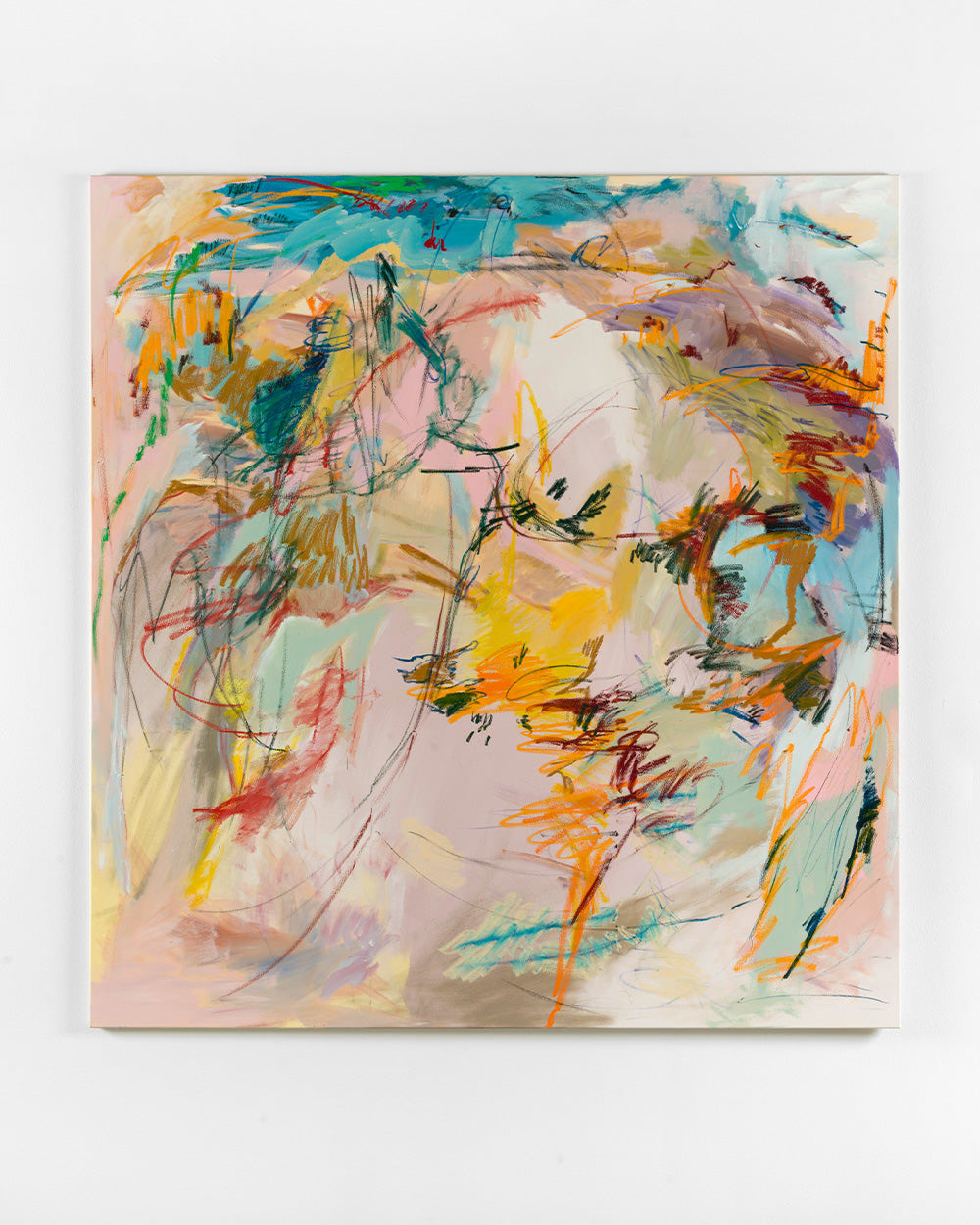 XIYAO WANG, Pikachu, 2021 Acrylic, oil, crayon on canvas 200 x 190 cm 78 3/4 x 74 3/4 in Unique €8.700