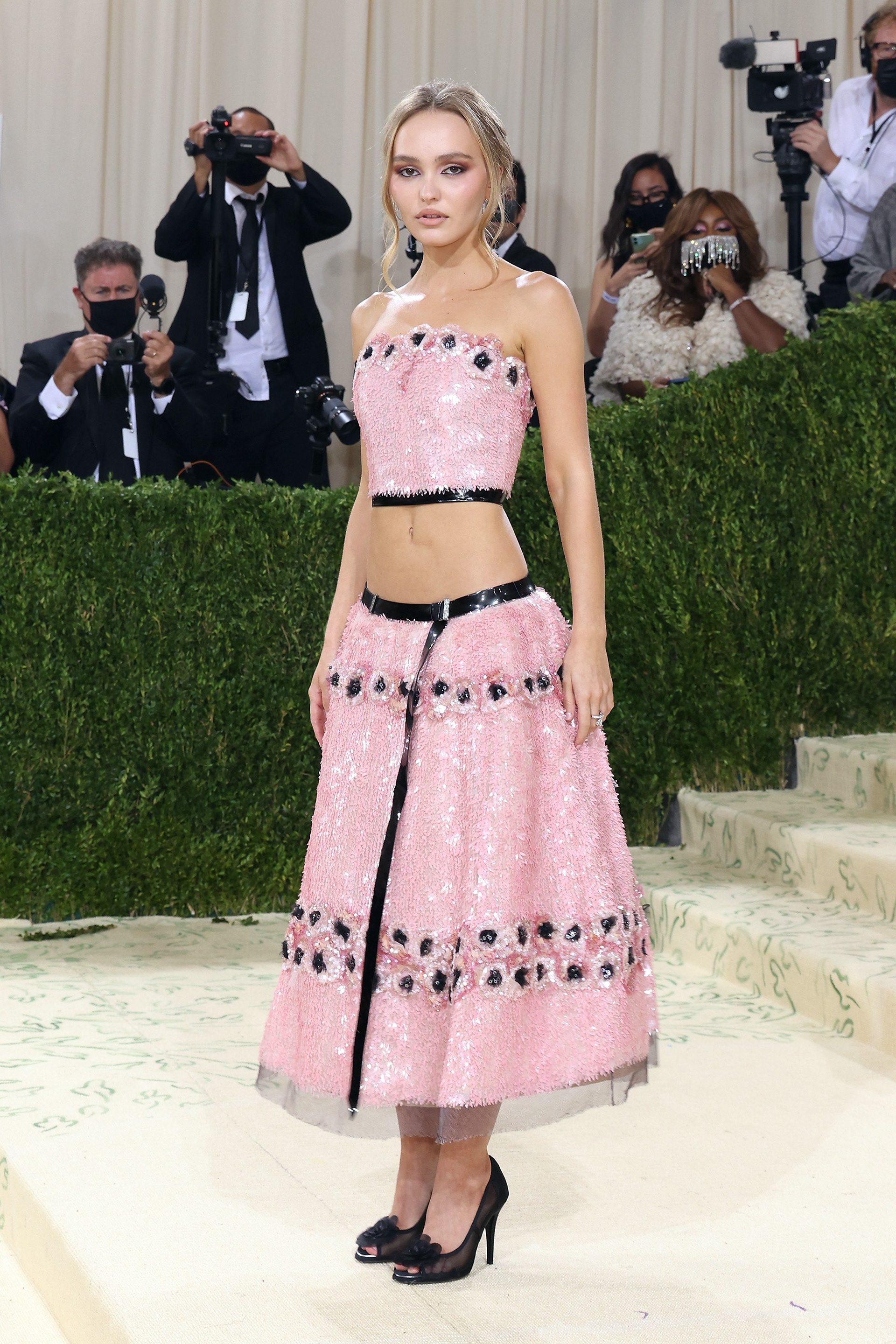 Lily-Rose Depp au Met Gala 2021