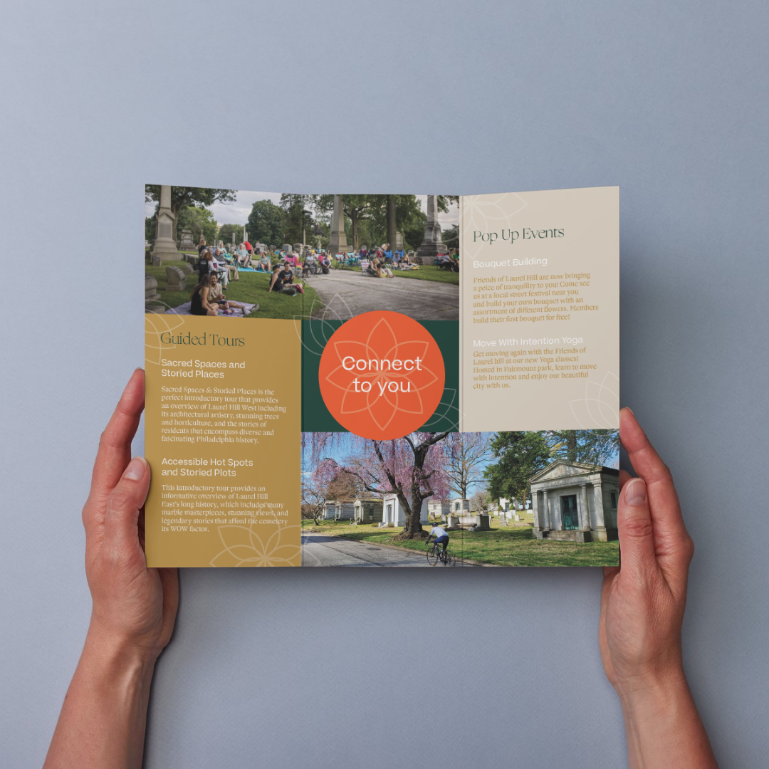 Trifold inside mockup