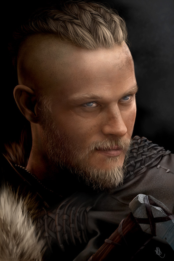Ragnar Lothbrok Portrait