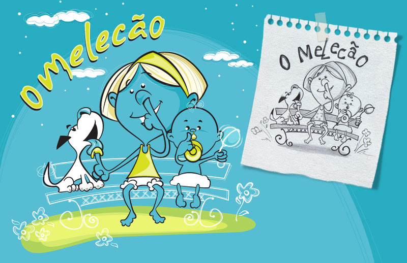 O Melecão - Illustrator drawing