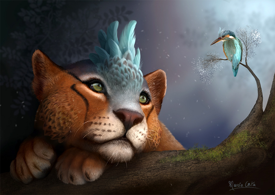 Leopard - Photoshop Painting