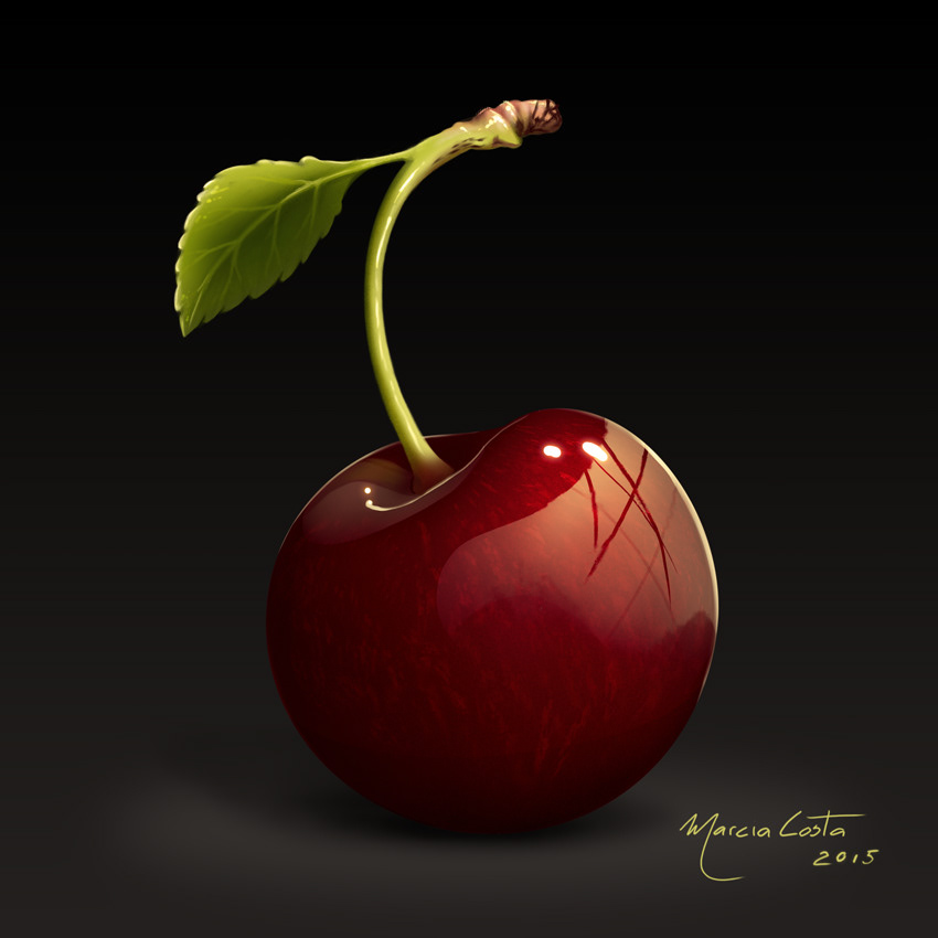 Cherry - Photoshop Painting