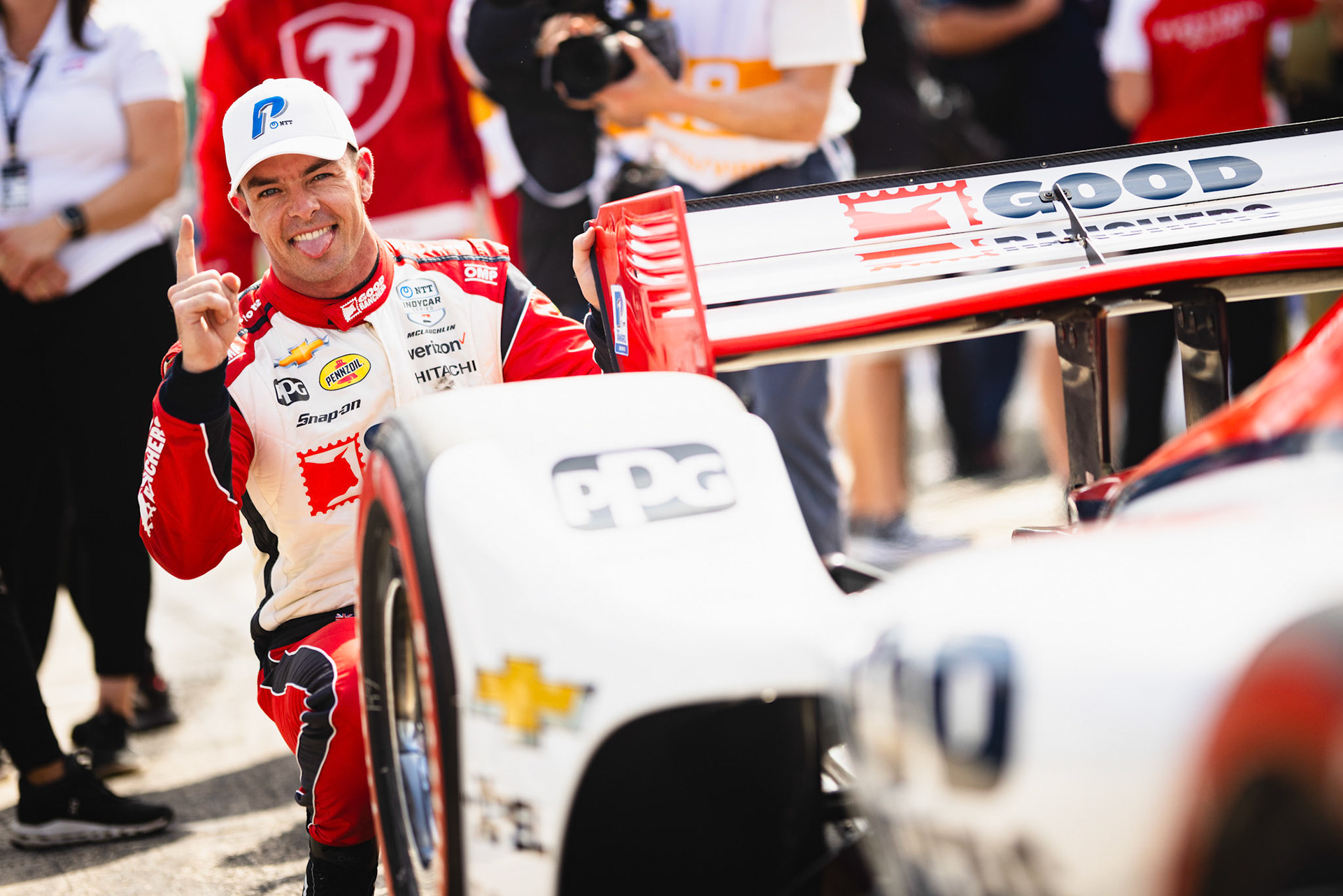 #3: Scott McLaughlin, Team Penske Chevrolet, Thirsty 3’s