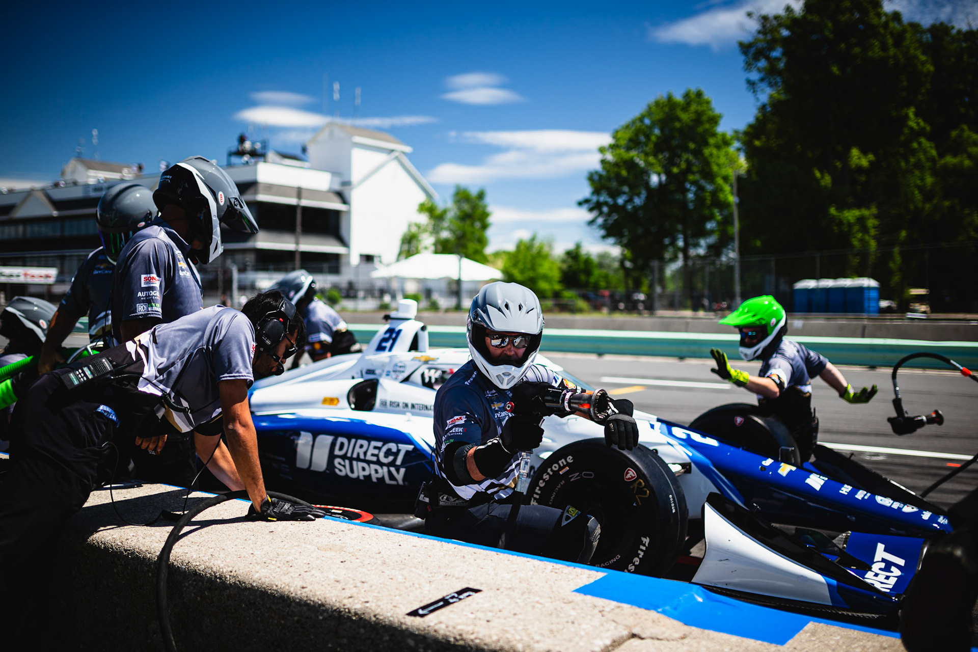 #21: Rinus VeeKay, Ed Carpenter Racing Chevrolet