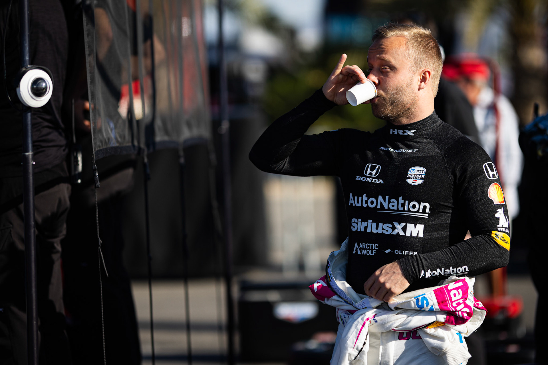 #60: Felix Rosenqvist, Meyer Shank Racing Honda