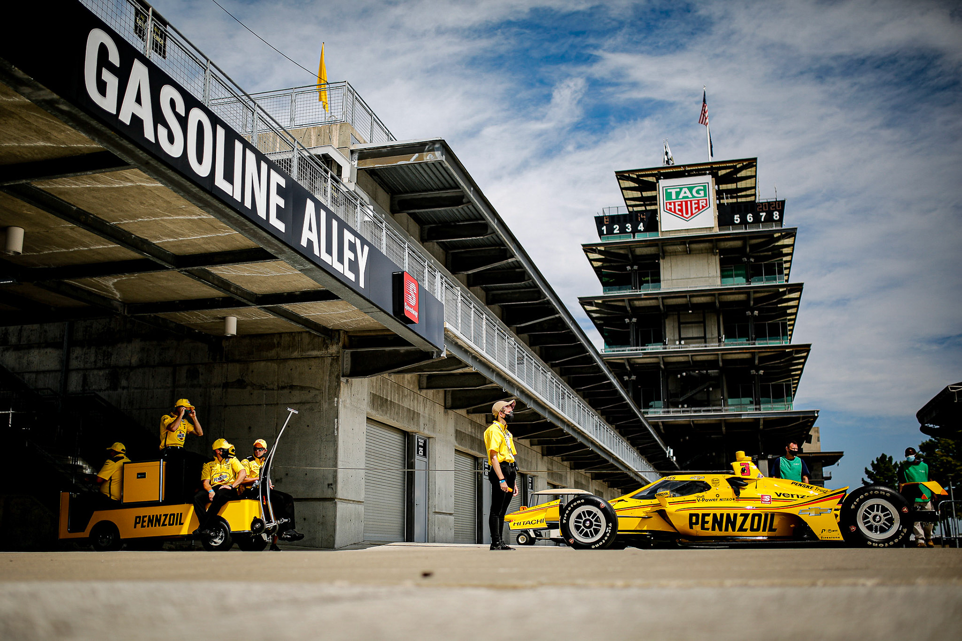 #3: Helio Castroneves, Team Penske Chevrolet