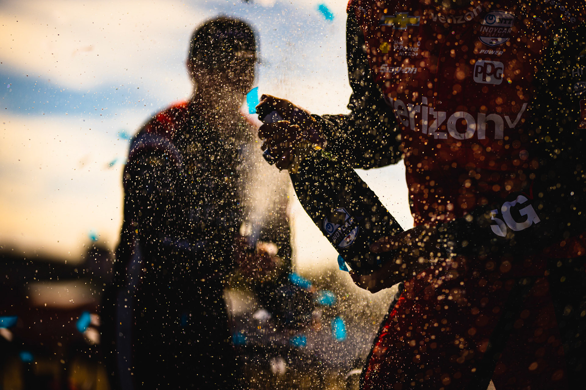 #12: Will Power, Team Penske Chevrolet, #2: Josef Newgarden, Team Penske Chevrolet