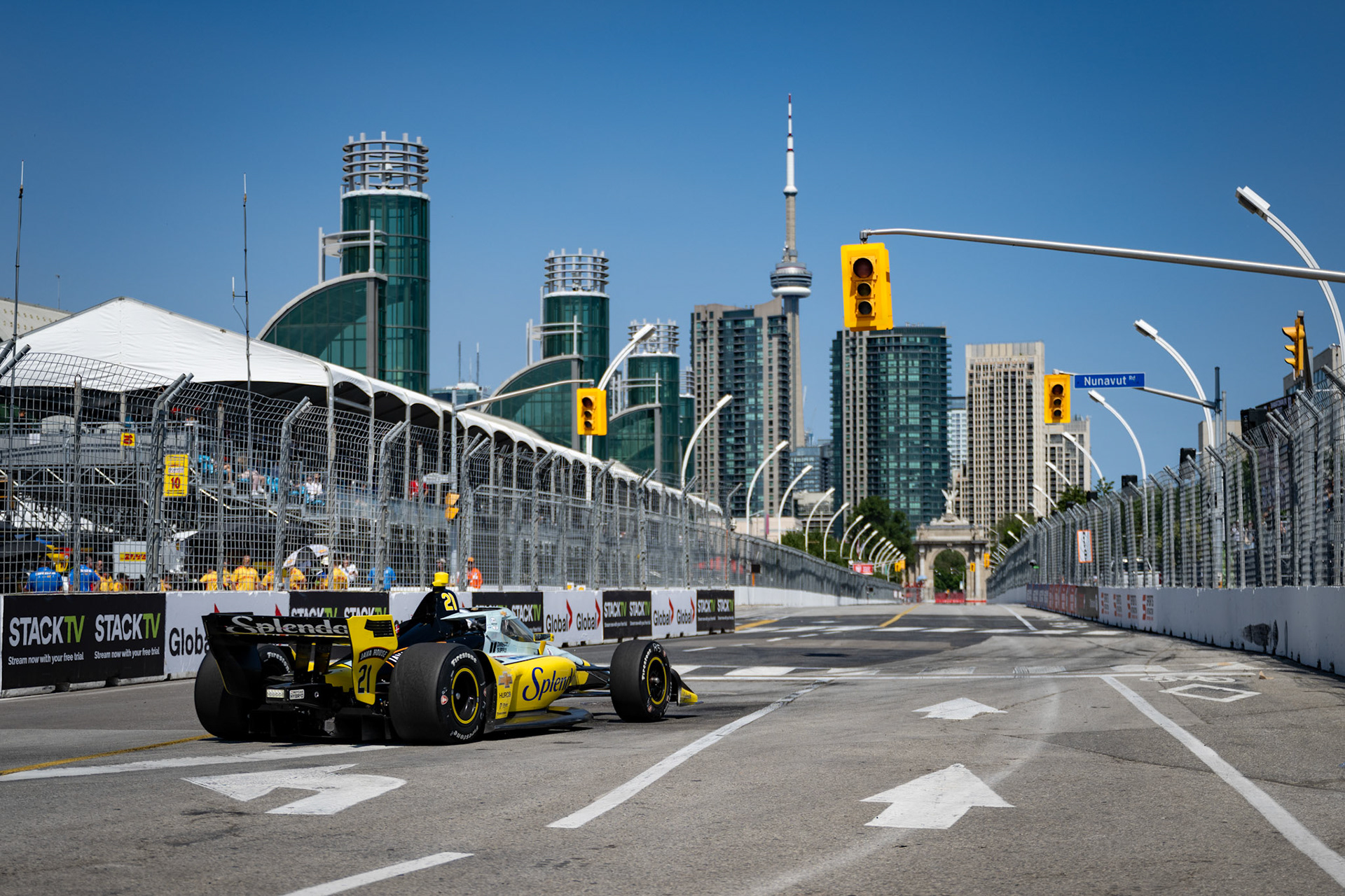 #21: Christian Rasmussen, Ed Carpenter Racing ChevroletNTT Indycar Series Ontario Honda Dealers Indy Toronto©2025 Logan Whitton / Stillhouse