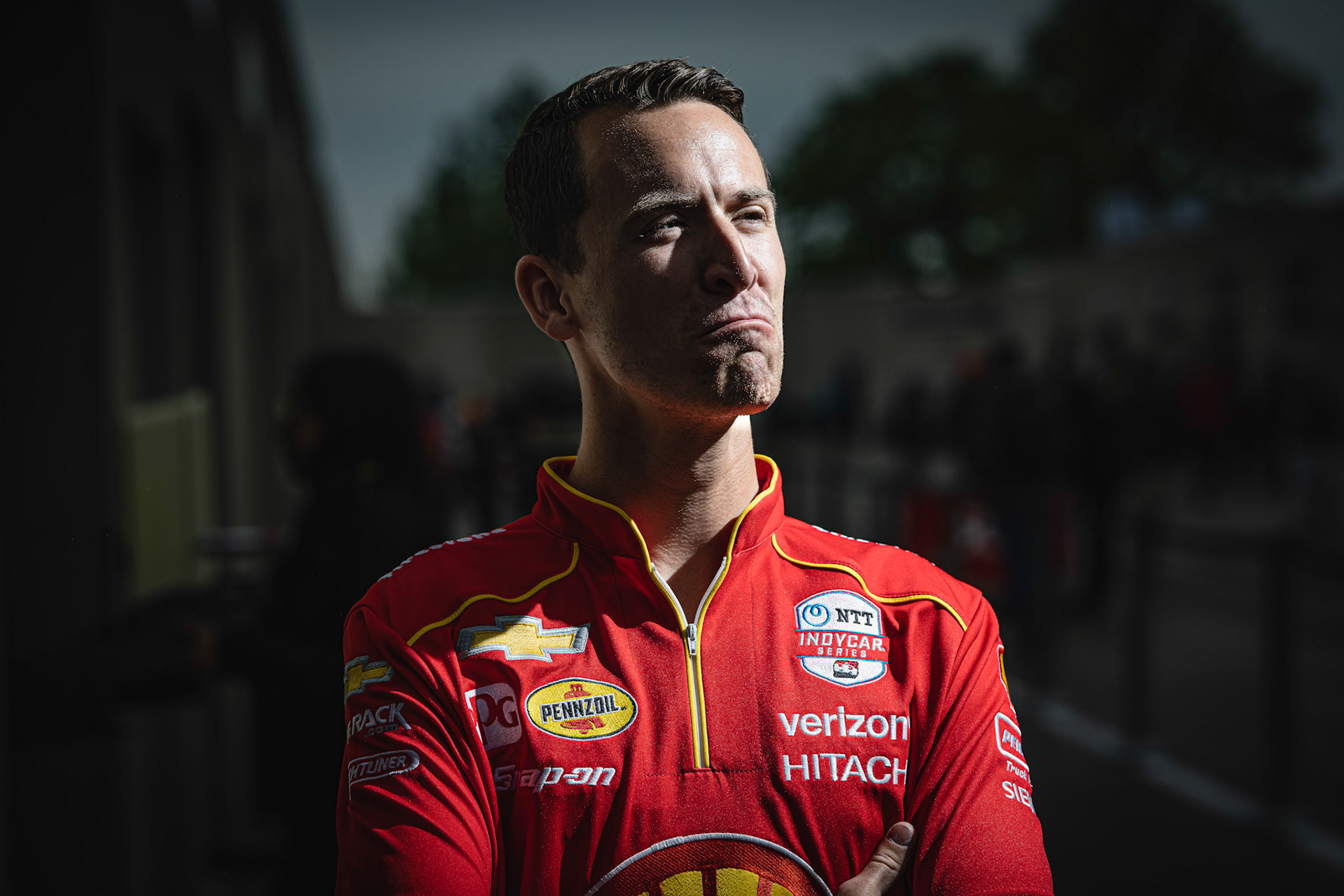 #2: Josef Newgarden, Team Penske Chevrolet, Alex Murphy