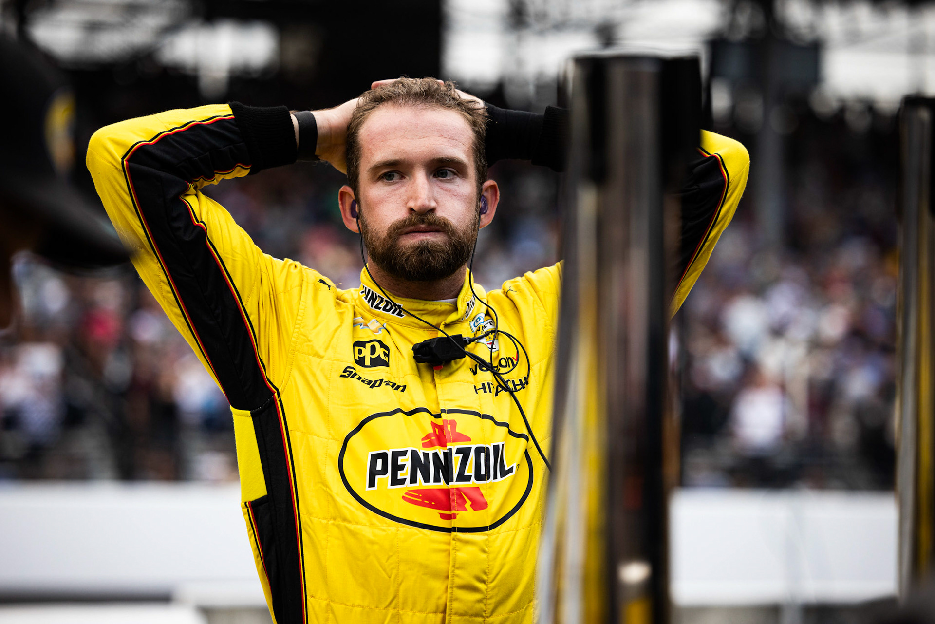 #3: Scott McLaughlin, Team Penske Chevrolet, Thirsty 3’s