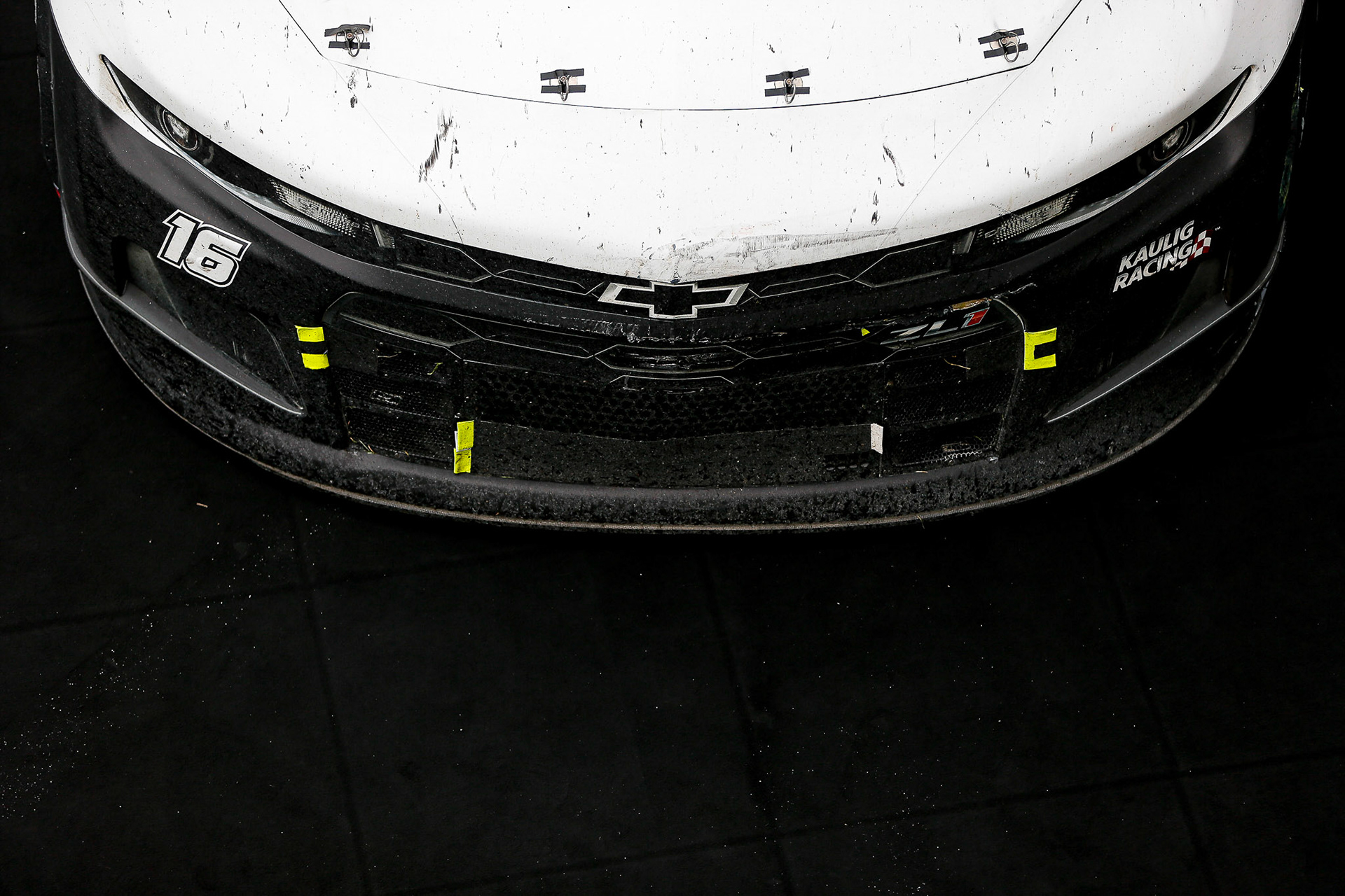 #16: A.J. Allmendinger, Kaulig Racing, Chevrolet Camaro Hyperice celebrates winning