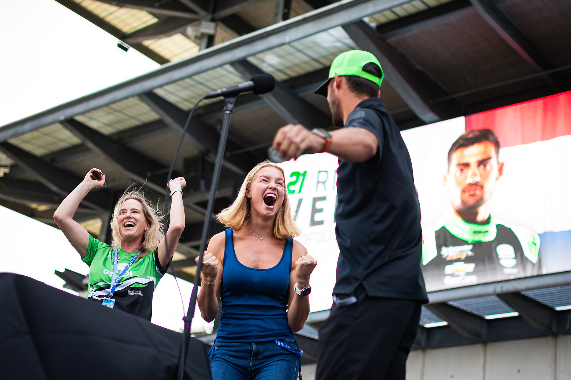 #21: Rinus VeeKay, Ed Carpenter Racing Chevrolet