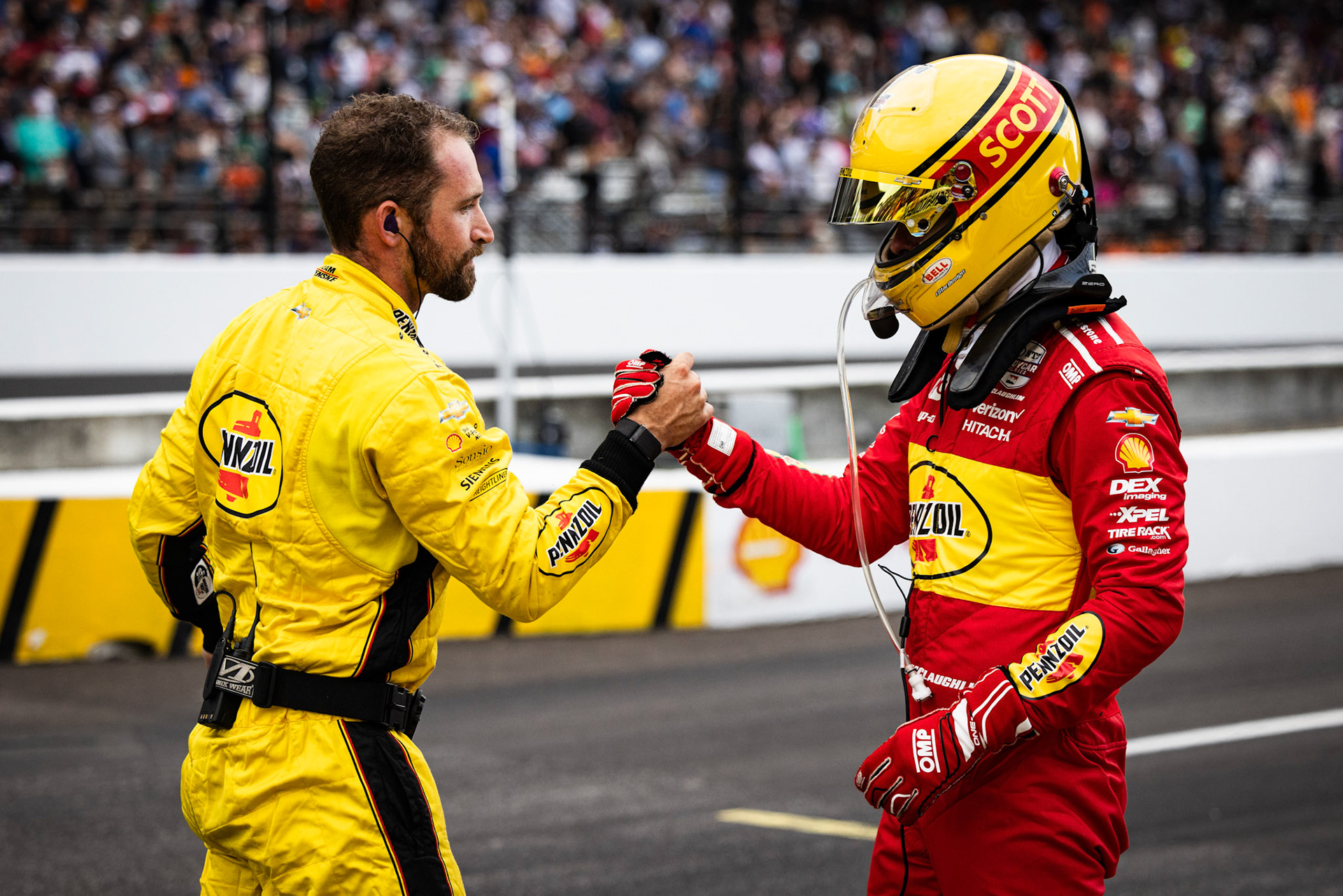 #3: Scott McLaughlin, Team Penske Chevrolet, Thirsty 3’s