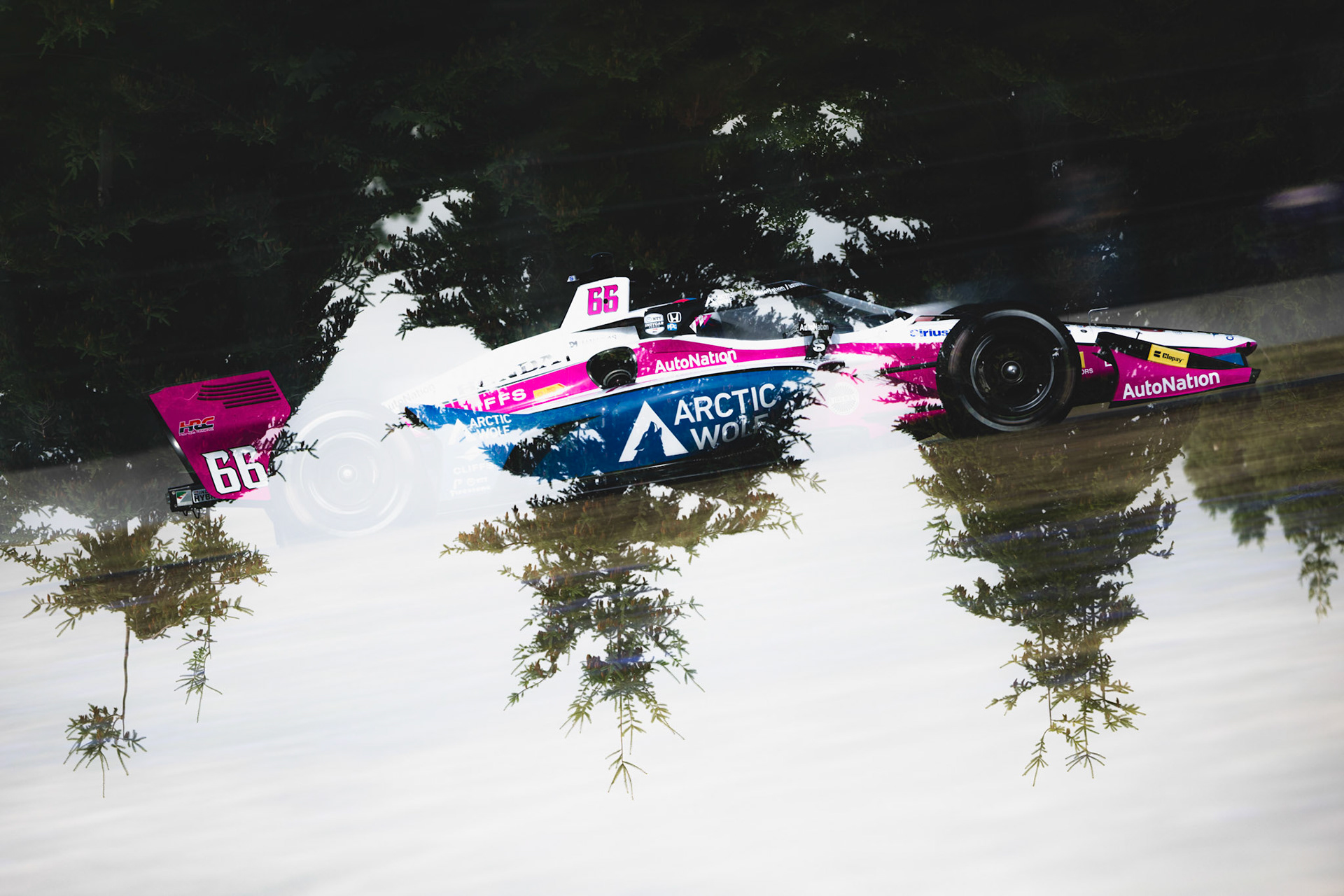 #66: David Malukas, Meyer Shank Racing Honda